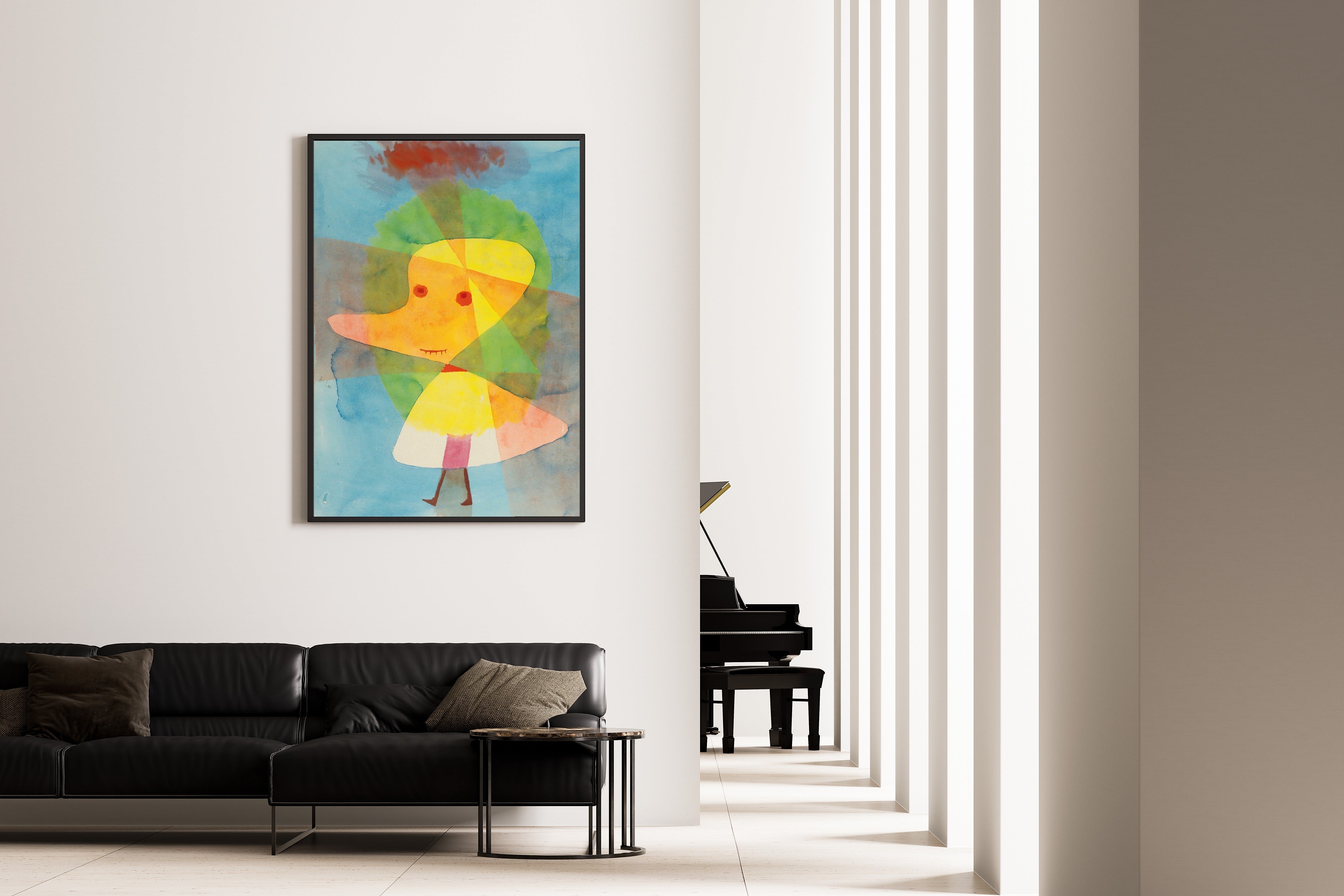 Paul Klee — Small Garden Ghost | Bauhaus Fine Art Print - 9ArtPrints
