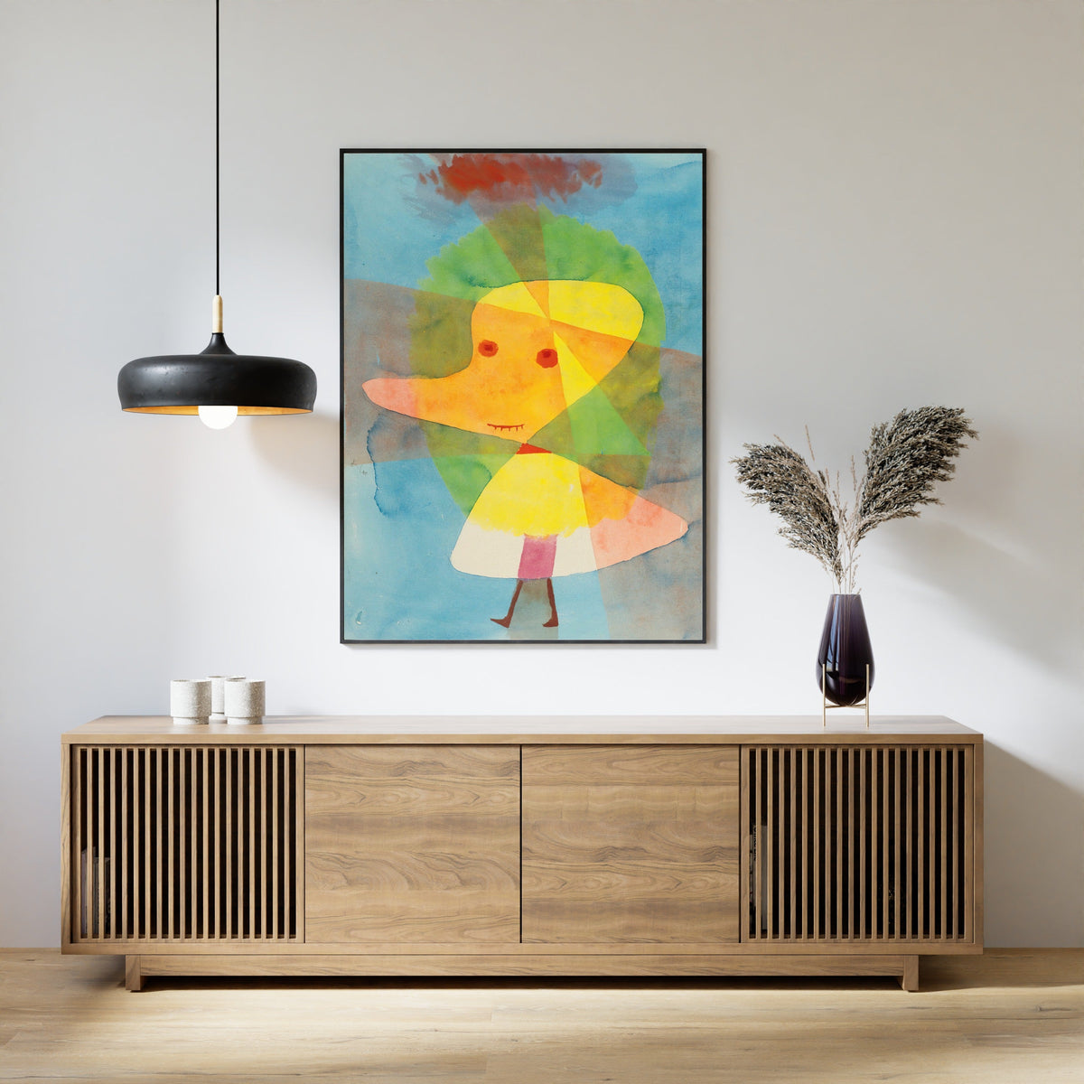 Paul Klee — Small Garden Ghost | Bauhaus Fine Art Print - 9ArtPrints