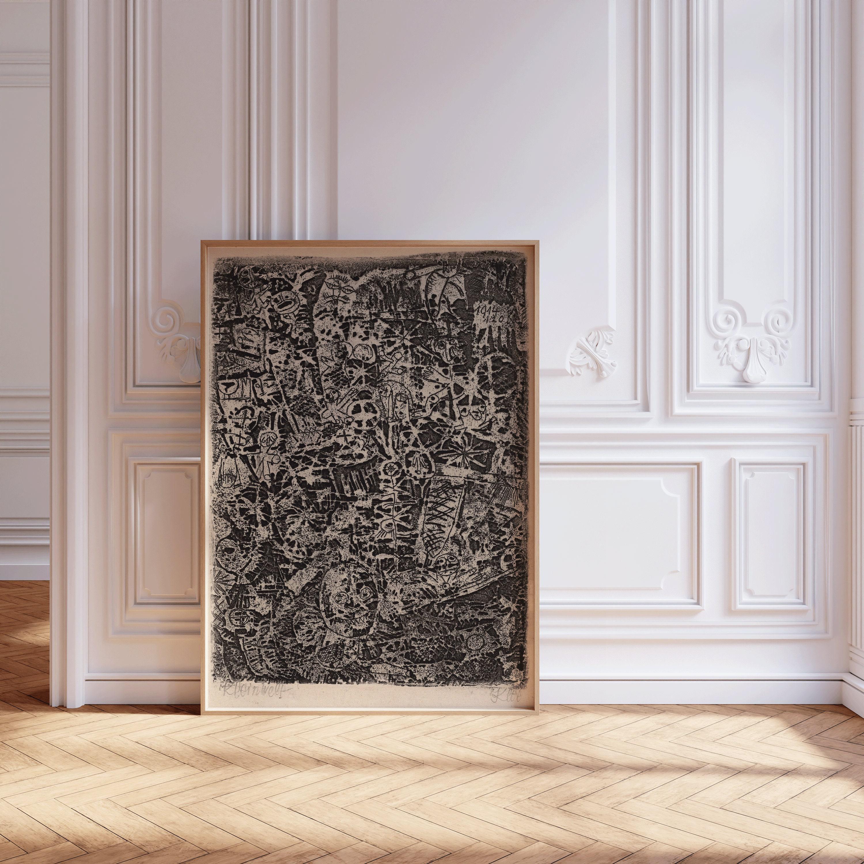 Paul Klee - Small World | Modern Neutral Art Exhibition Poster