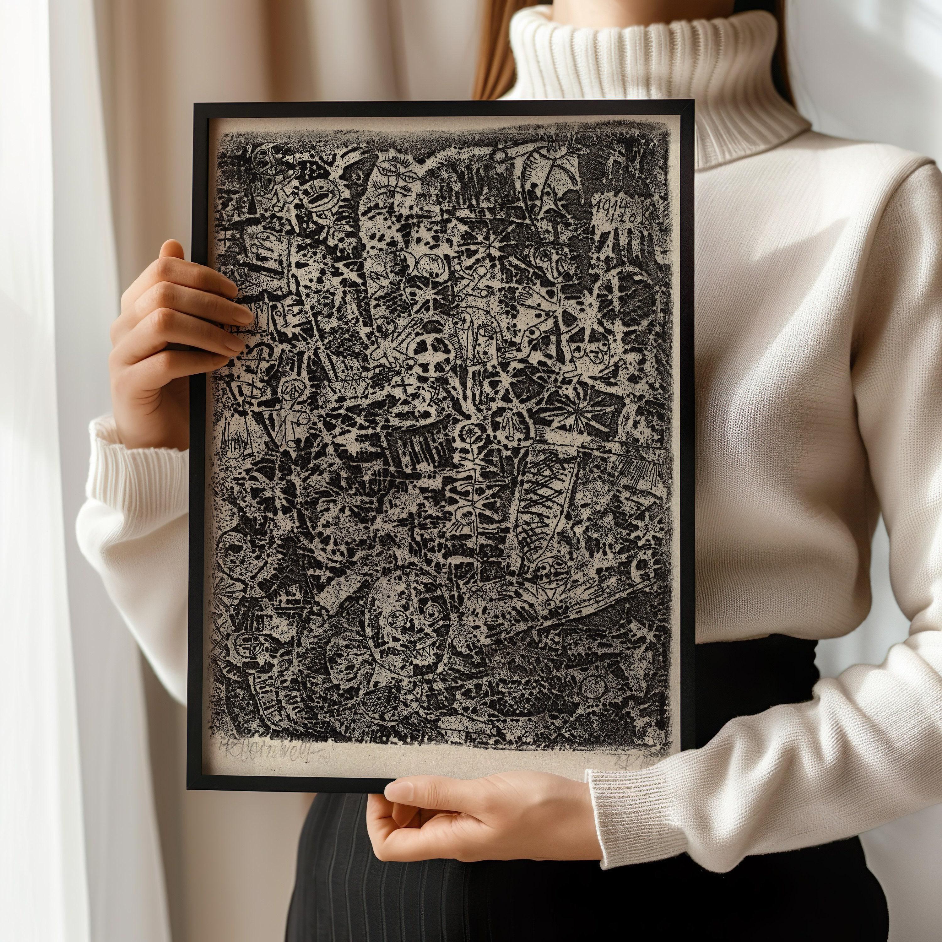Paul Klee - Small World | Modern Neutral Art Exhibition Poster