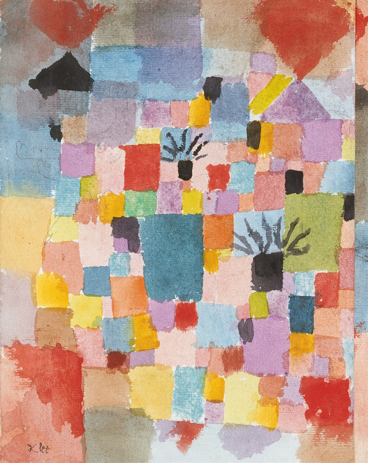Paul Klee — Southern Gardens | Bauhaus Fine Art Print - 9ArtPrints