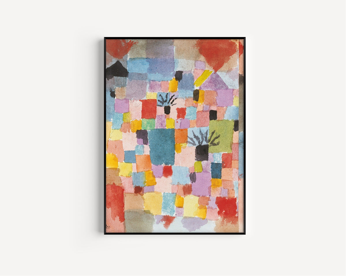 Paul Klee — Southern Gardens | Bauhaus Fine Art Print - 9ArtPrints