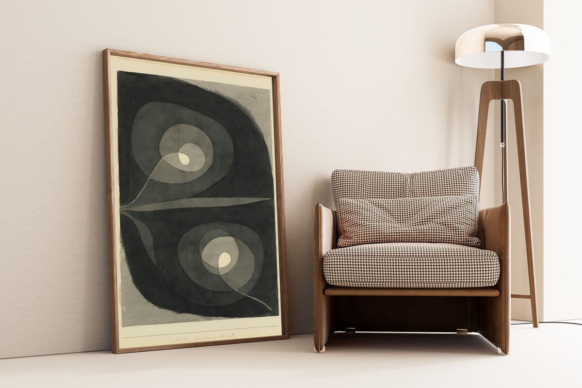 Paul Klee — Spiral Screw Flowers (Spiralschrauben-Blüten) | Bauhaus Fine Art Print - 9ArtPrints