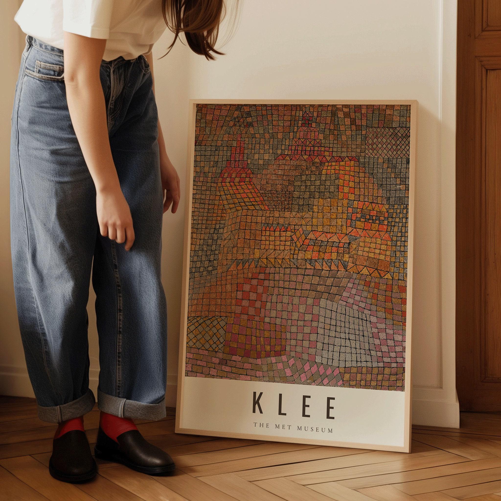 Paul Klee - Stadtburg Castle | Our Newest Most Popular Klee Print | Modern Abstract Art