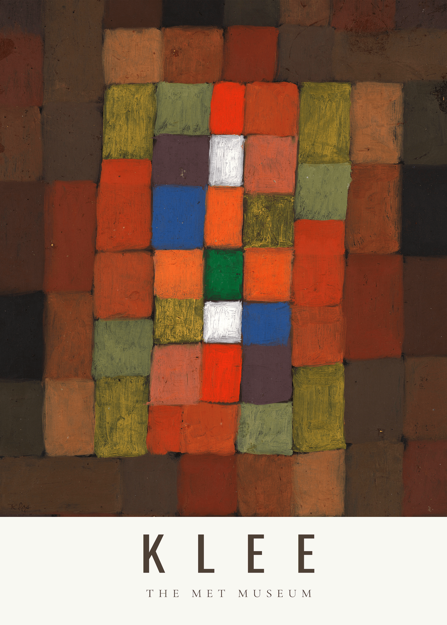 Paul Klee — Static Dynamic Gradation | Bauhaus Colour Theory Print - 9ArtPrints
