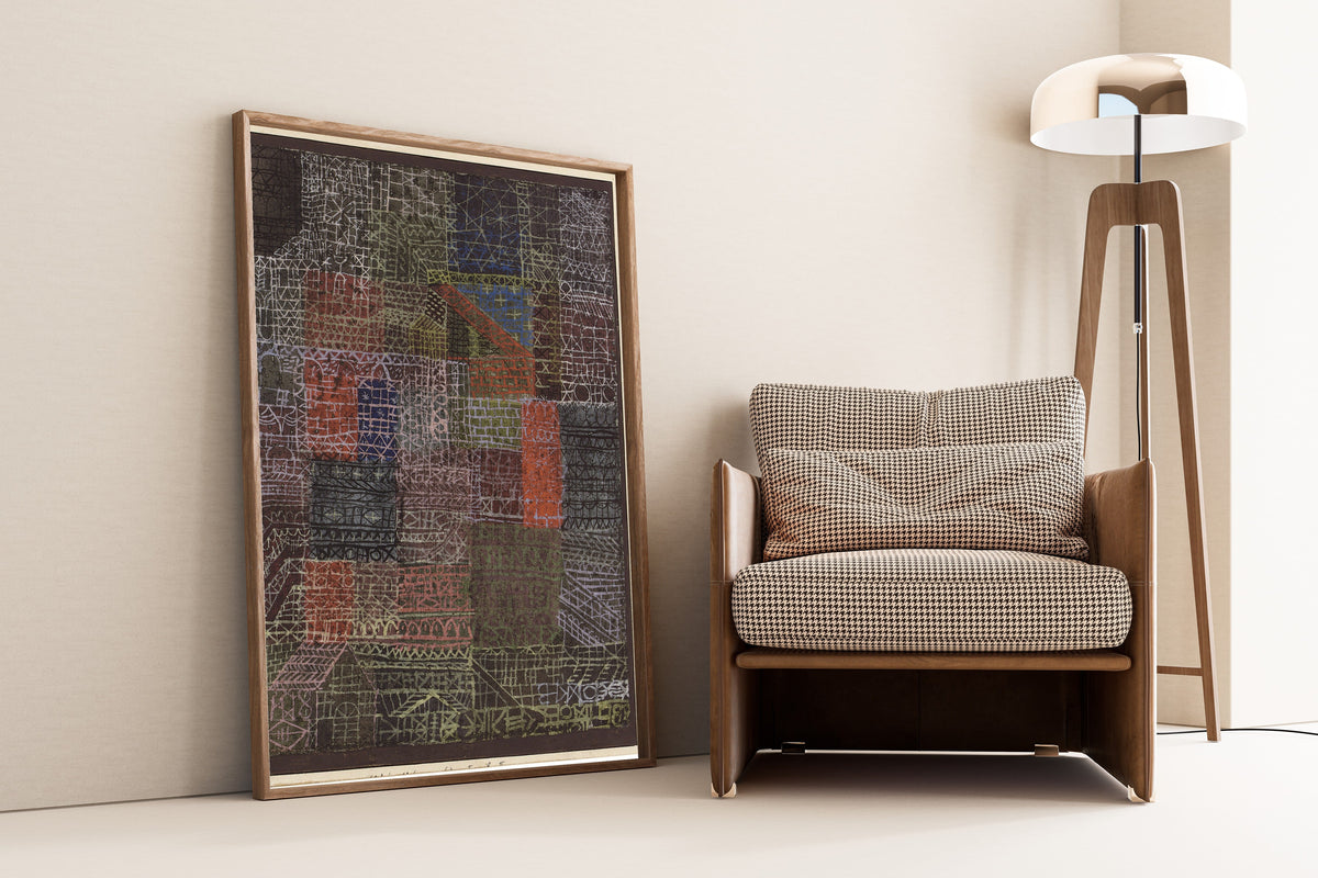 Paul Klee — Structural II | Bauhaus Fine Art Print - 9ArtPrints