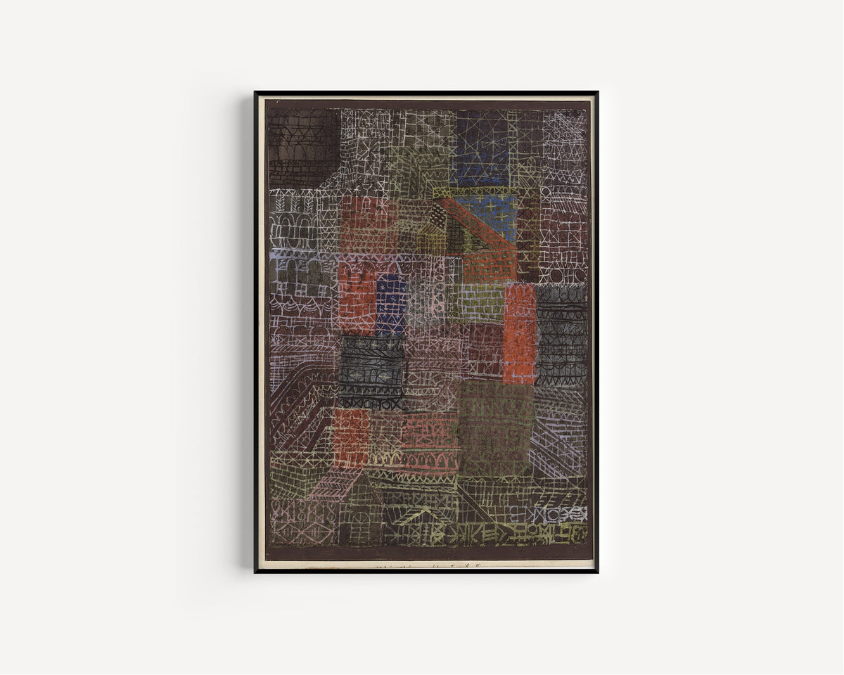 Paul Klee — Structural II | Bauhaus Fine Art Print - 9ArtPrints