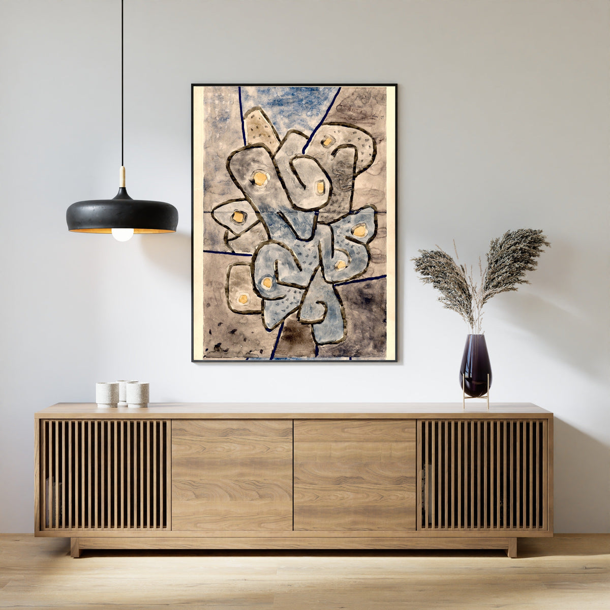 Paul Klee — The Sour Tree (Der Sauerbaum) | Bauhaus Fine Art Print - 9ArtPrints