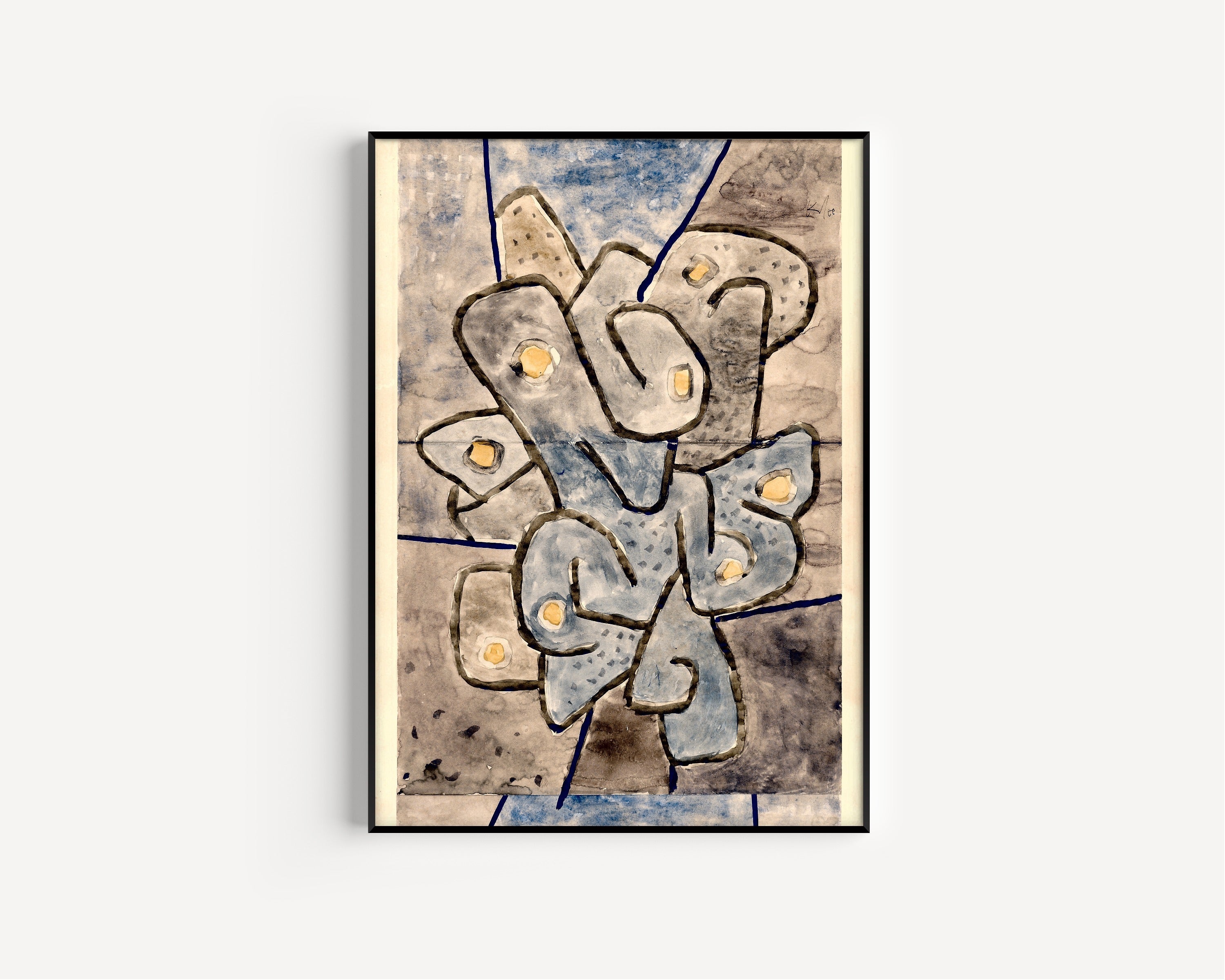 Paul Klee — The Sour Tree (Der Sauerbaum) | Bauhaus Fine Art Print - 9ArtPrints