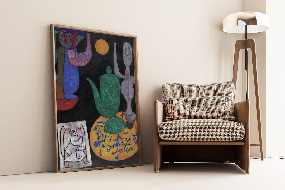 Paul Klee — Untitled (Last Still Life) | Bauhaus Fine Art Print - 9ArtPrints