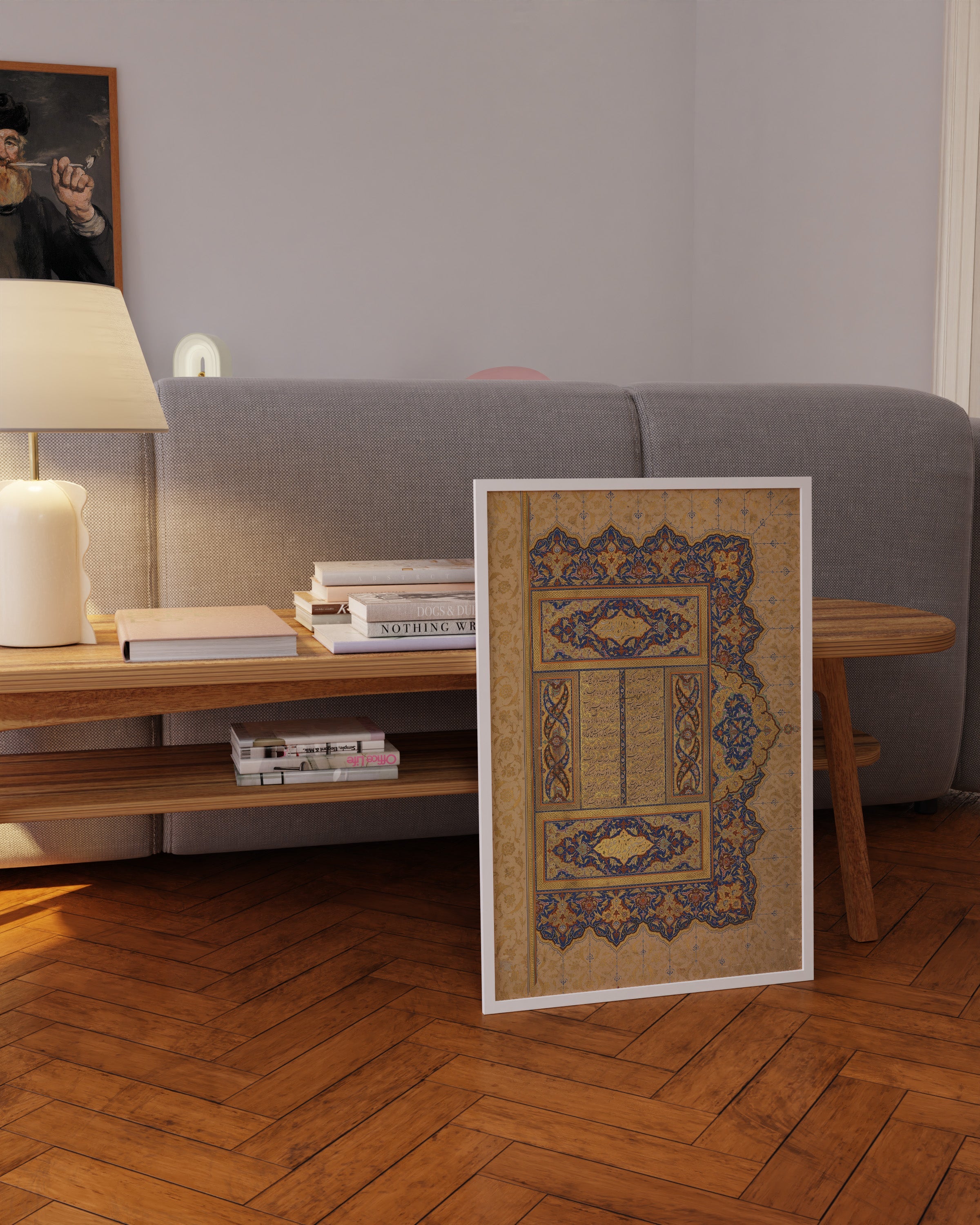 Persian Art Print: Mantiq al Tayir 2, 17th Century Giclee - 9ArtPrints