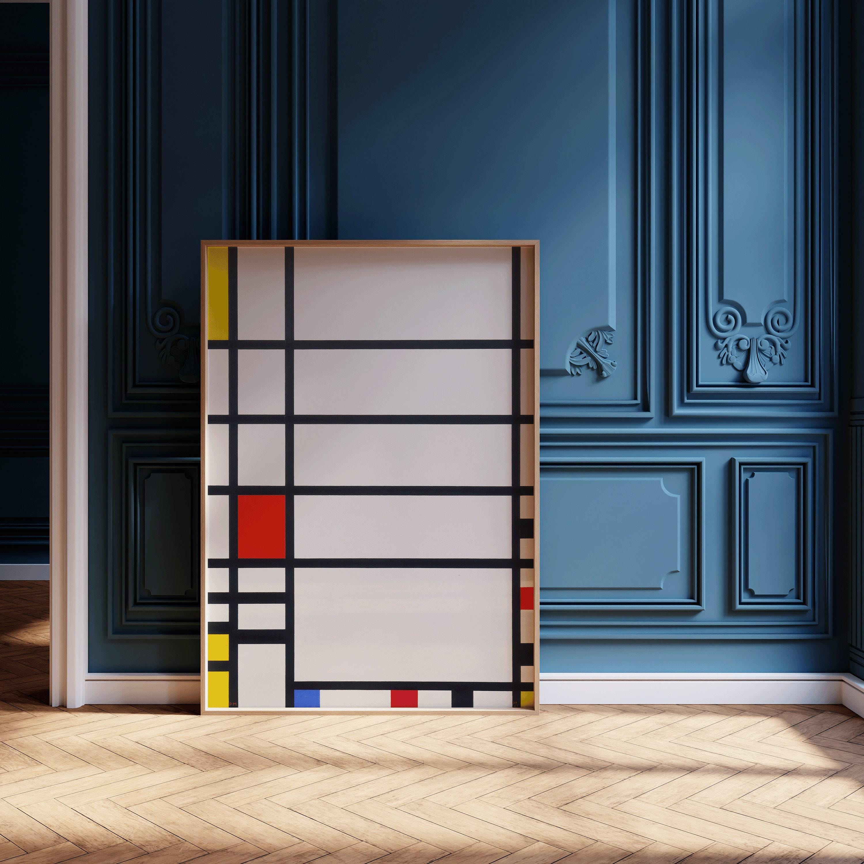 Piet Mondrian - Trafalgar Square PREMIUM GICLÉE PRINT | Mid - Century Modern Art Print (available handframed or unframed) - 9ArtPrints