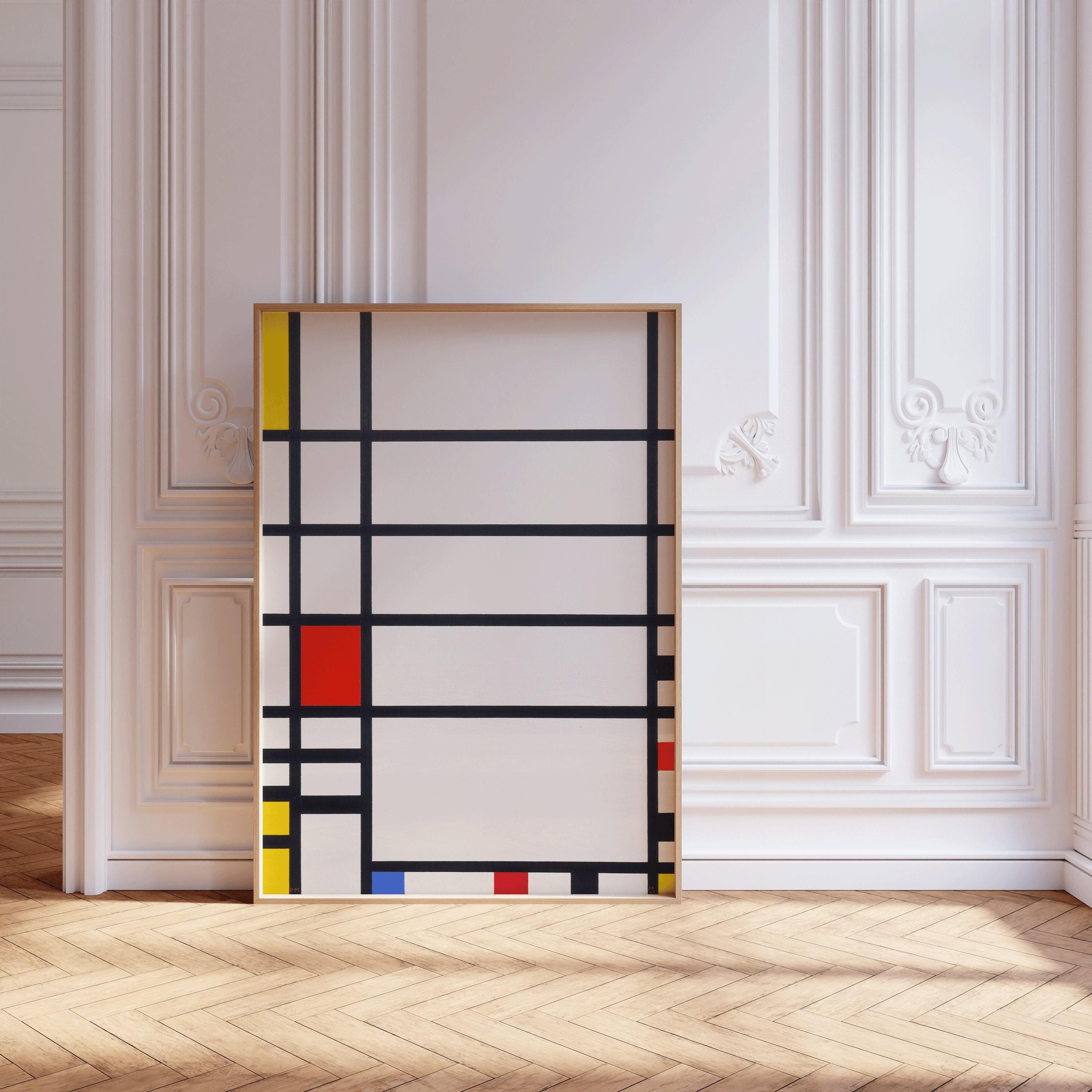 Piet Mondrian - Trafalgar Square PREMIUM GICLÉE PRINT | Mid - Century Modern Art Print (available handframed or unframed) - 9ArtPrints