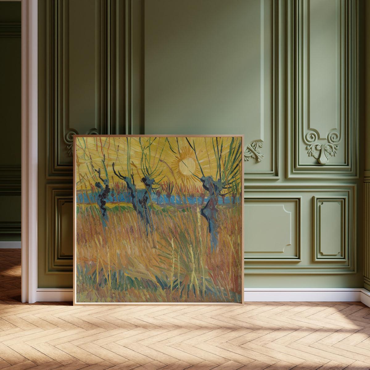 Vincent van Gogh — Pollard Willows at Sunset | Fine Art Print