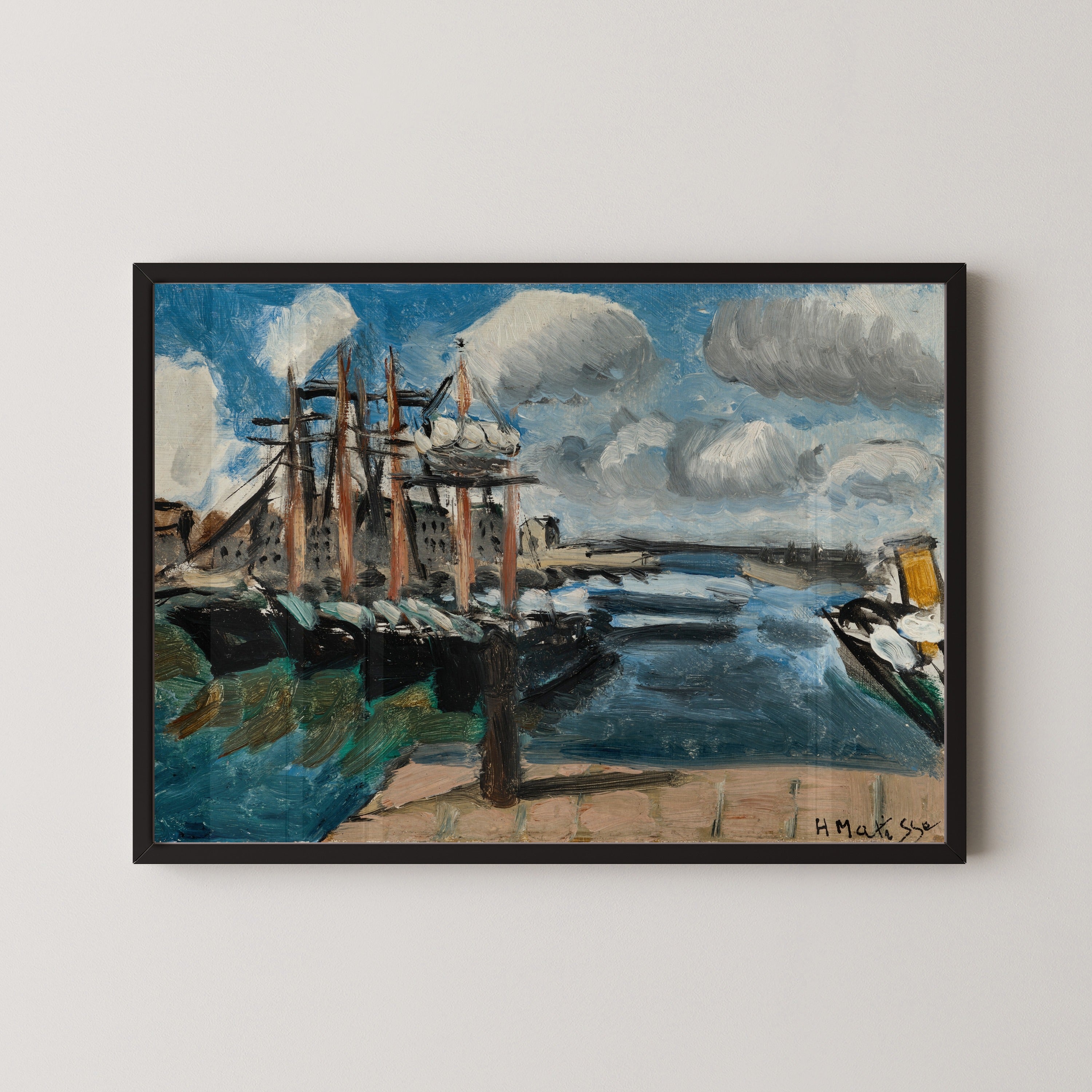 Henri Matisse — Port of Cherbourg | Fine Art Print