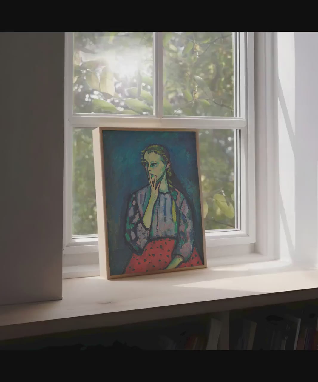 Alexej Von Jawlensky - Portrait of a Girl | Famous Art (available handframed or unframed)