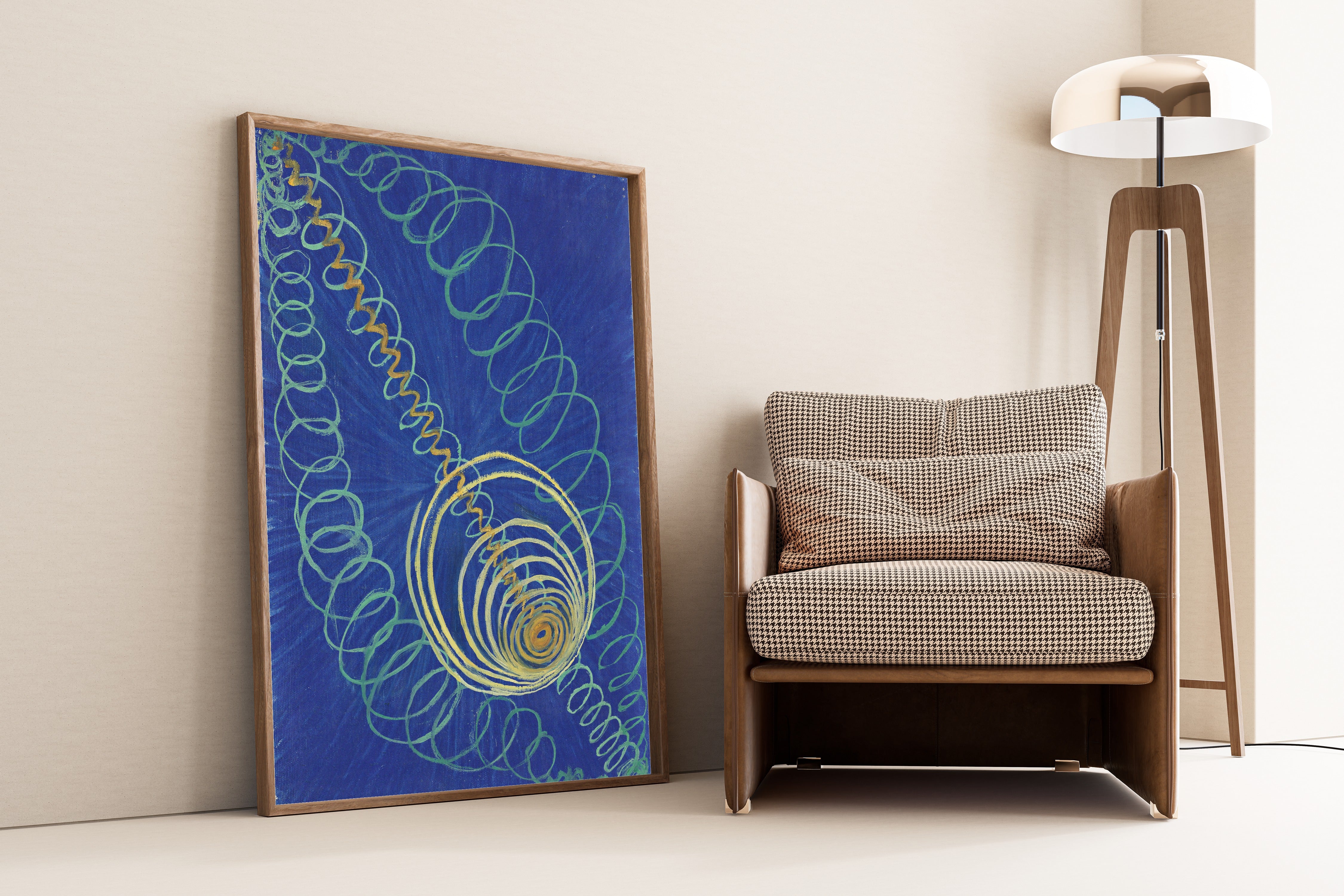 Hilma af Klint — Primordial Chaos, No. 16, The WU-ROSEN Series, Group 1 | Fine Art Print