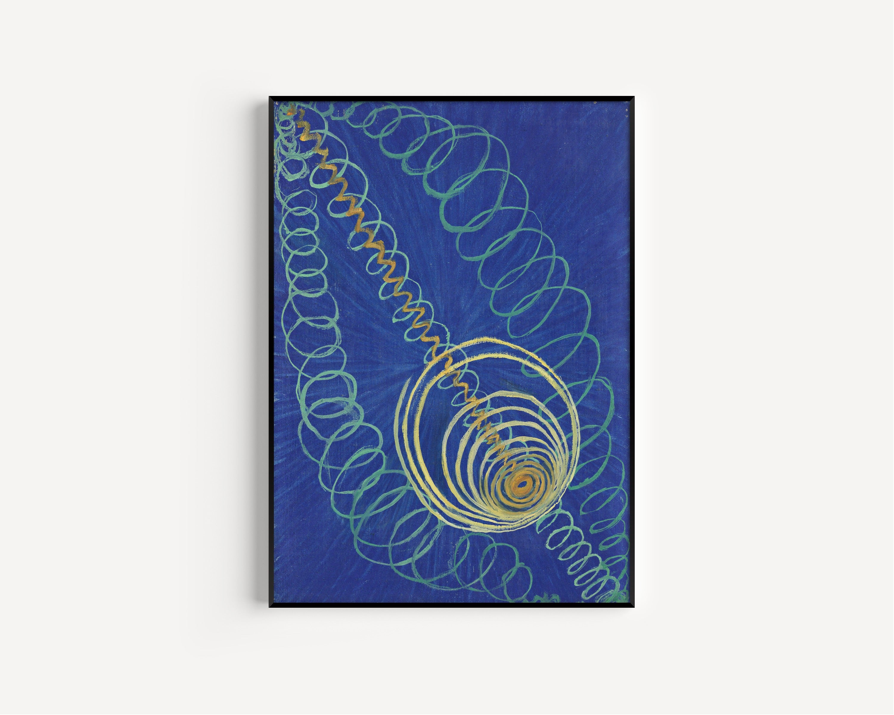 Hilma af Klint — Primordial Chaos, No. 16, The WU-ROSEN Series, Group 1 | Fine Art Print