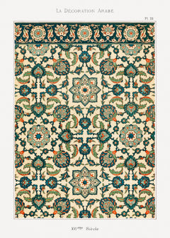 Prisse d'Avennes — Arabian Pattern 23 | Islamic Ornament Print