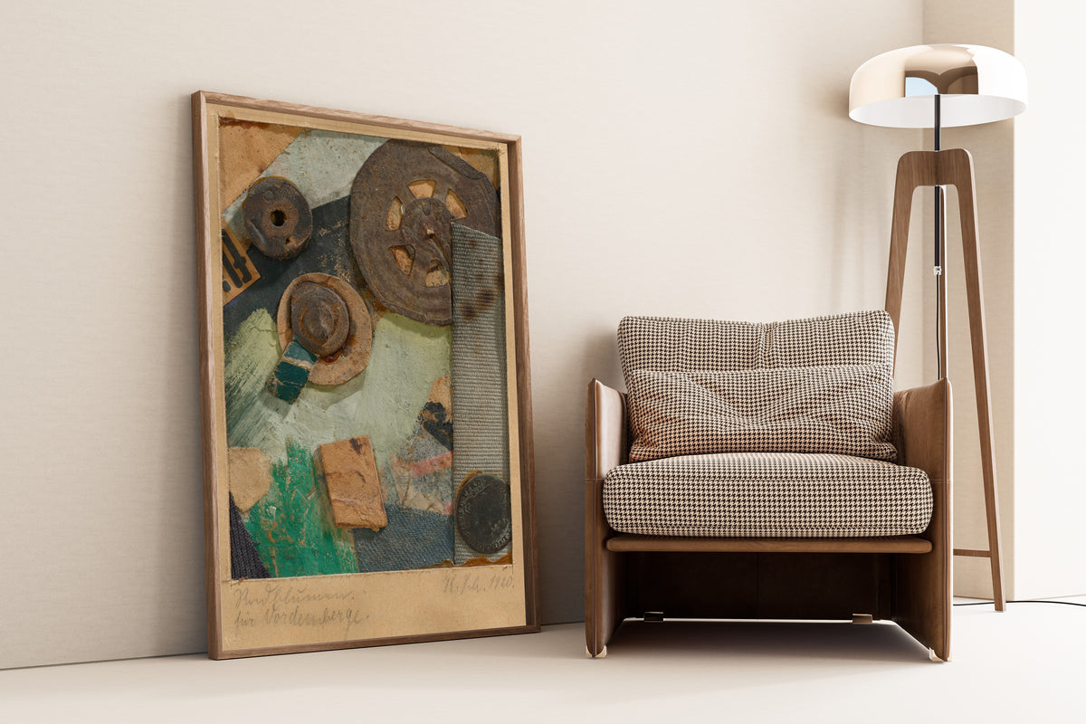 Kurt Schwitters — Radblumen | Fine Art Print