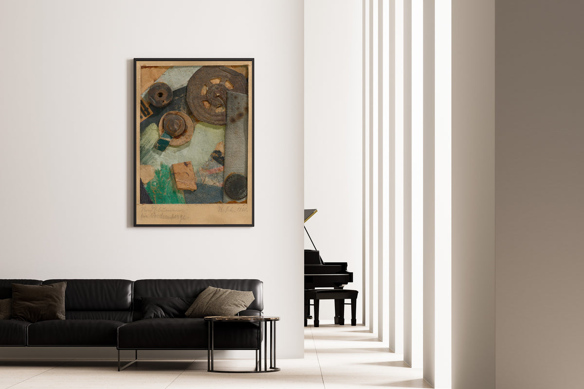 Kurt Schwitters — Radblumen | Fine Art Print