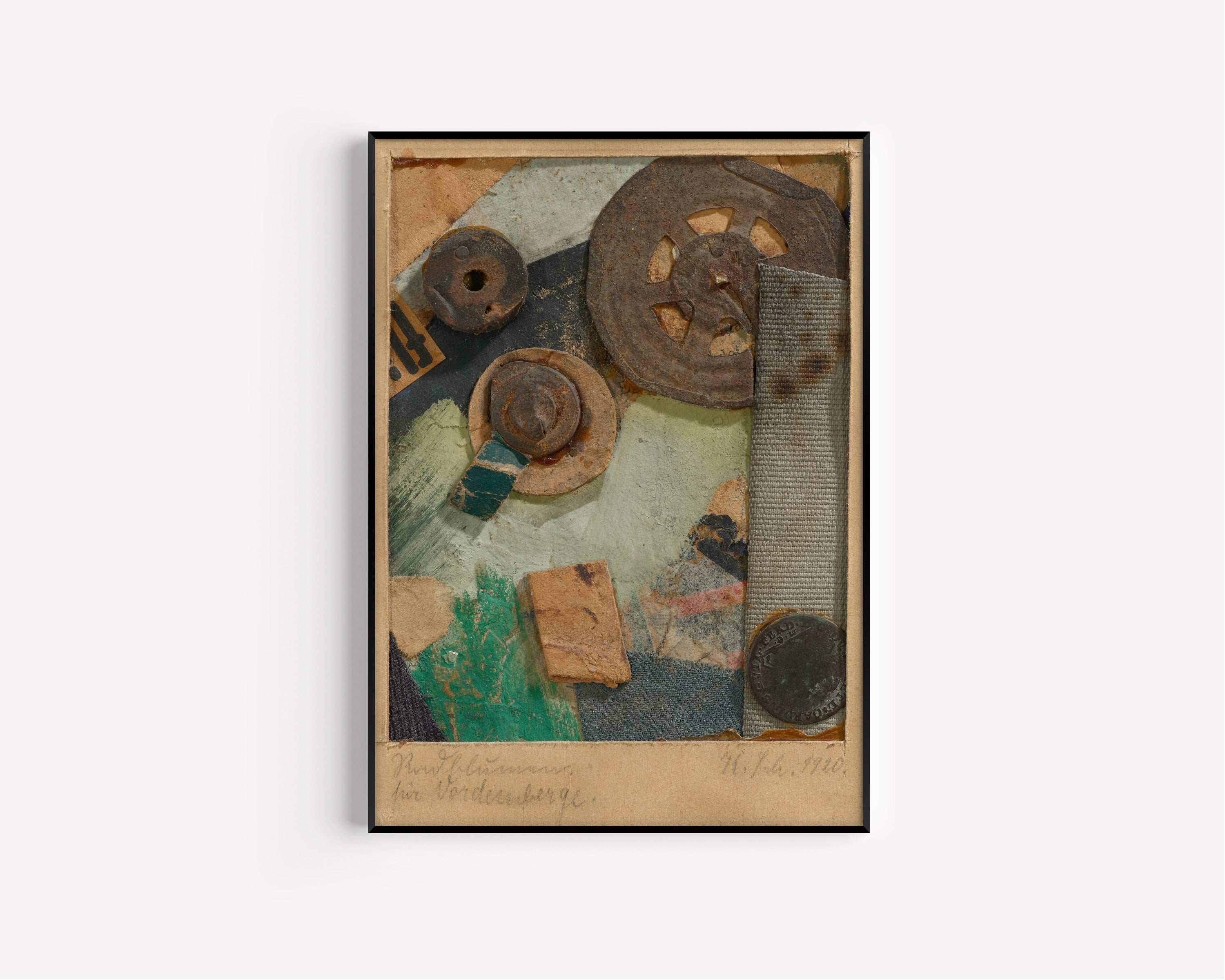 Kurt Schwitters — Radblumen | Fine Art Print