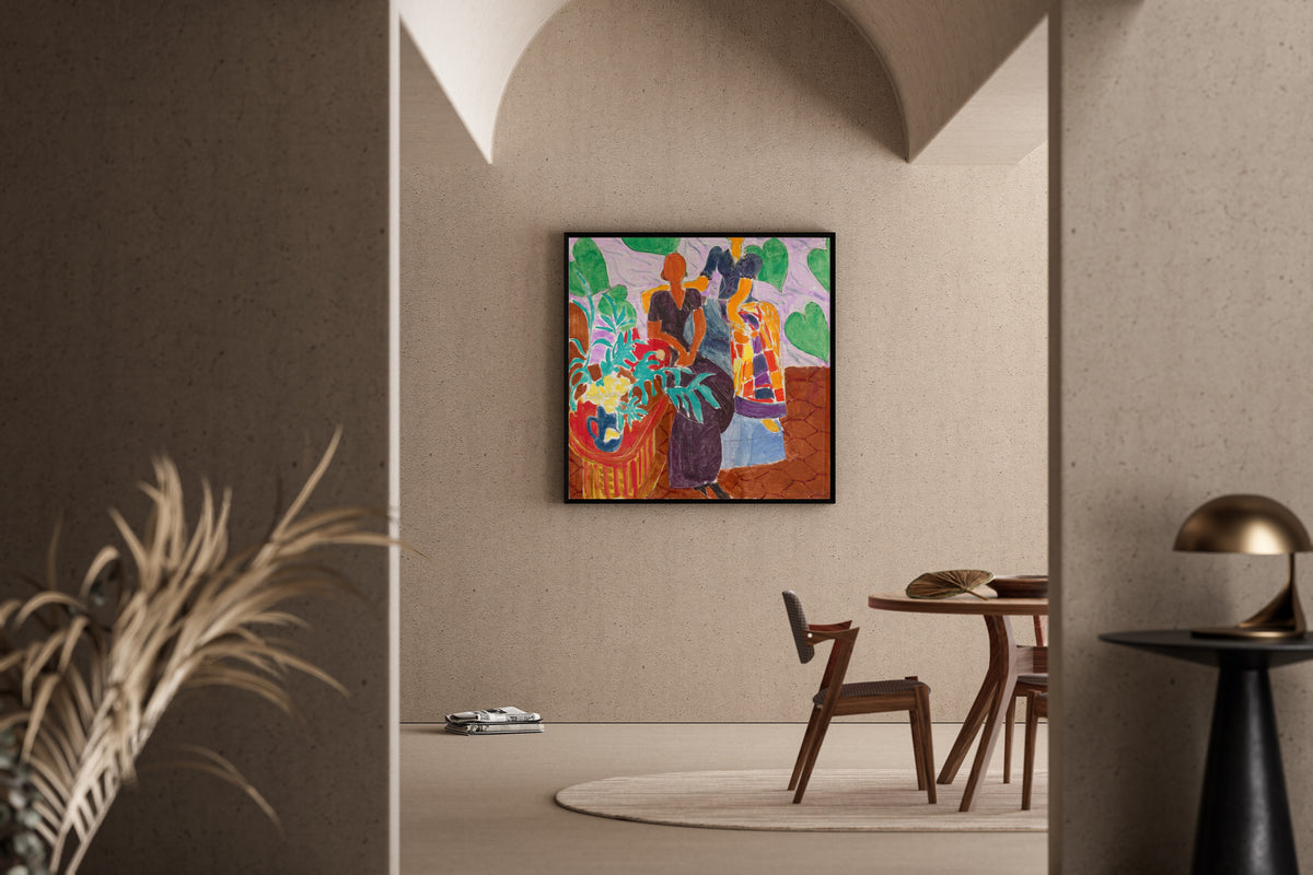 Henri Matisse — Black Dress and Violet Dress | Fine Art Print