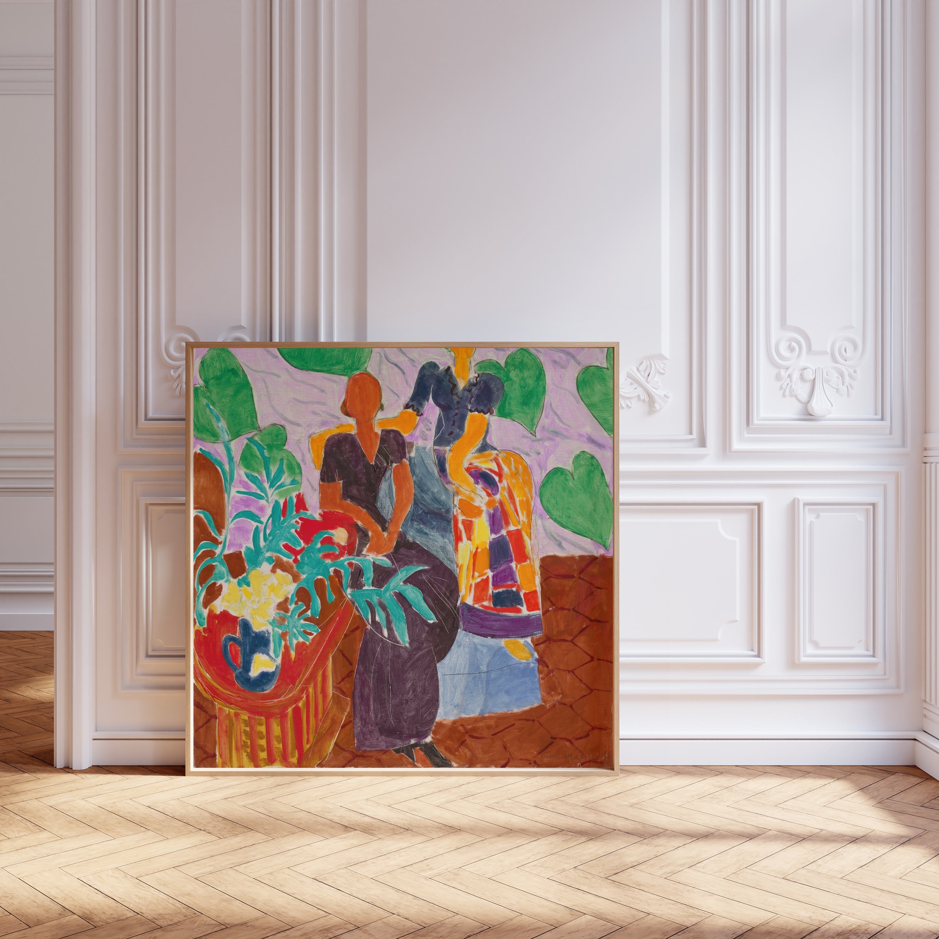 Henri Matisse — Black Dress and Violet Dress | Fine Art Print