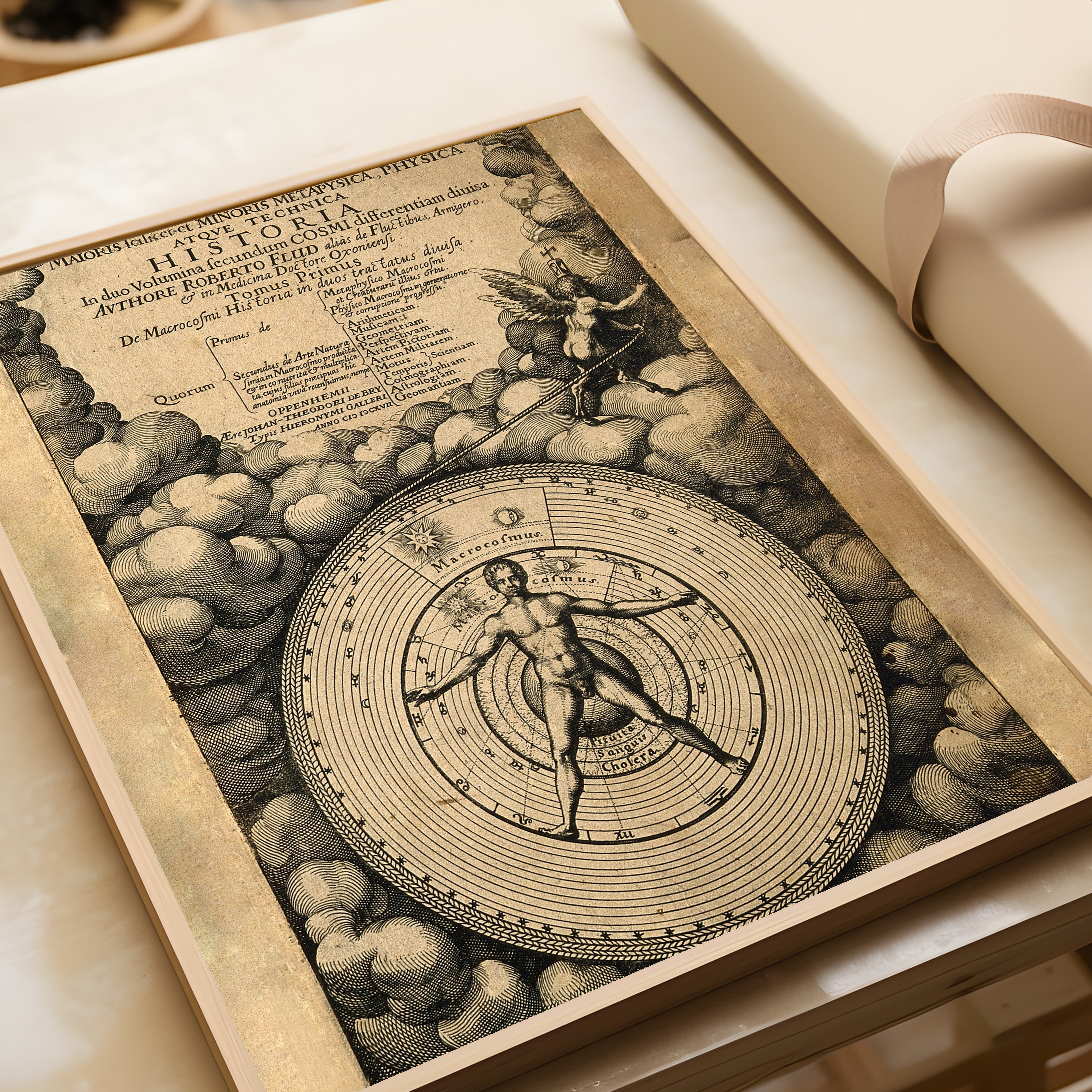 Robert Fludd — The Microcosm and the Macrocosm | Fine Art Giclée Print - 9ArtPrints
