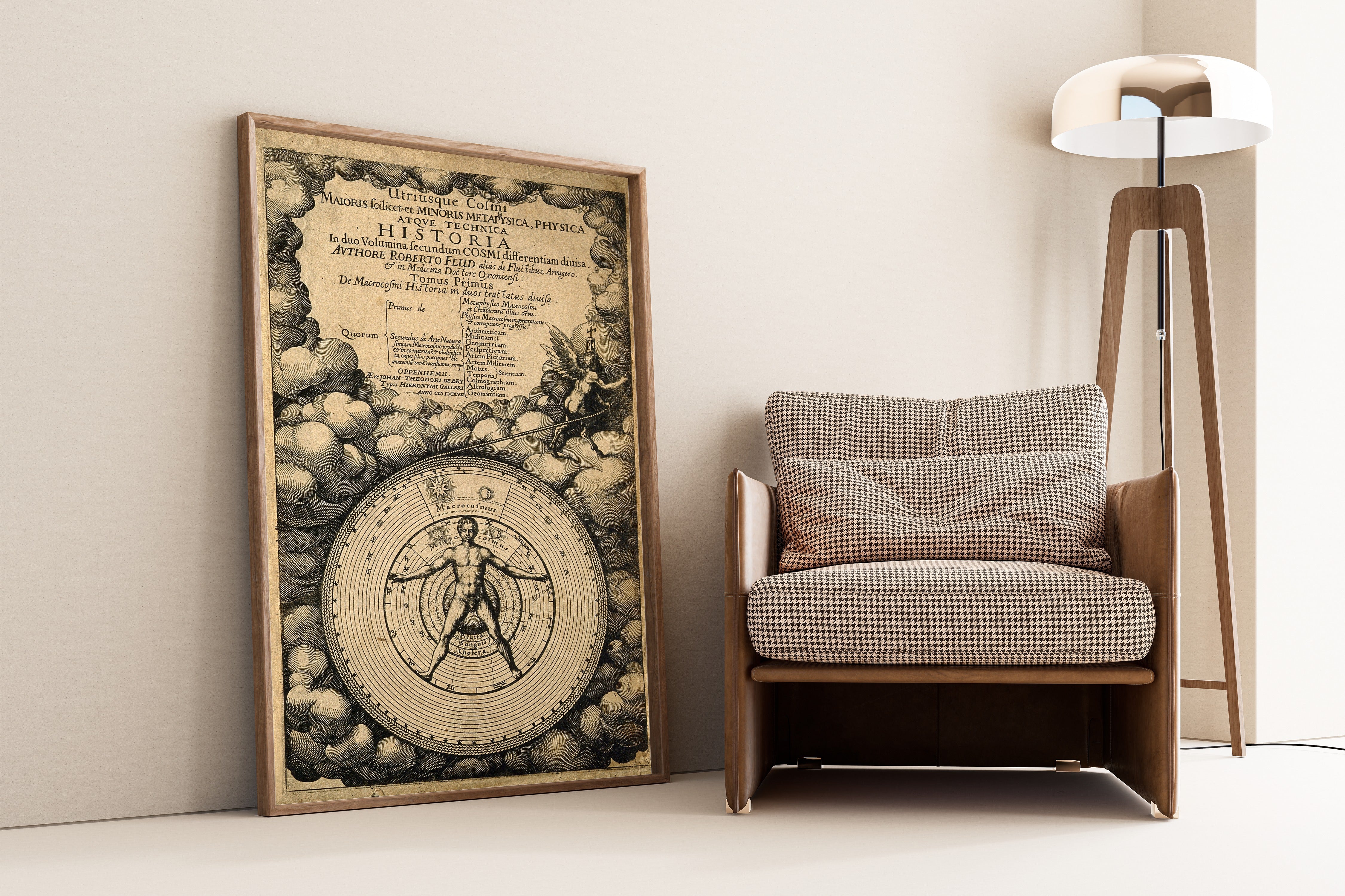 Robert Fludd — The Microcosm and the Macrocosm | Fine Art Giclée Print - 9ArtPrints