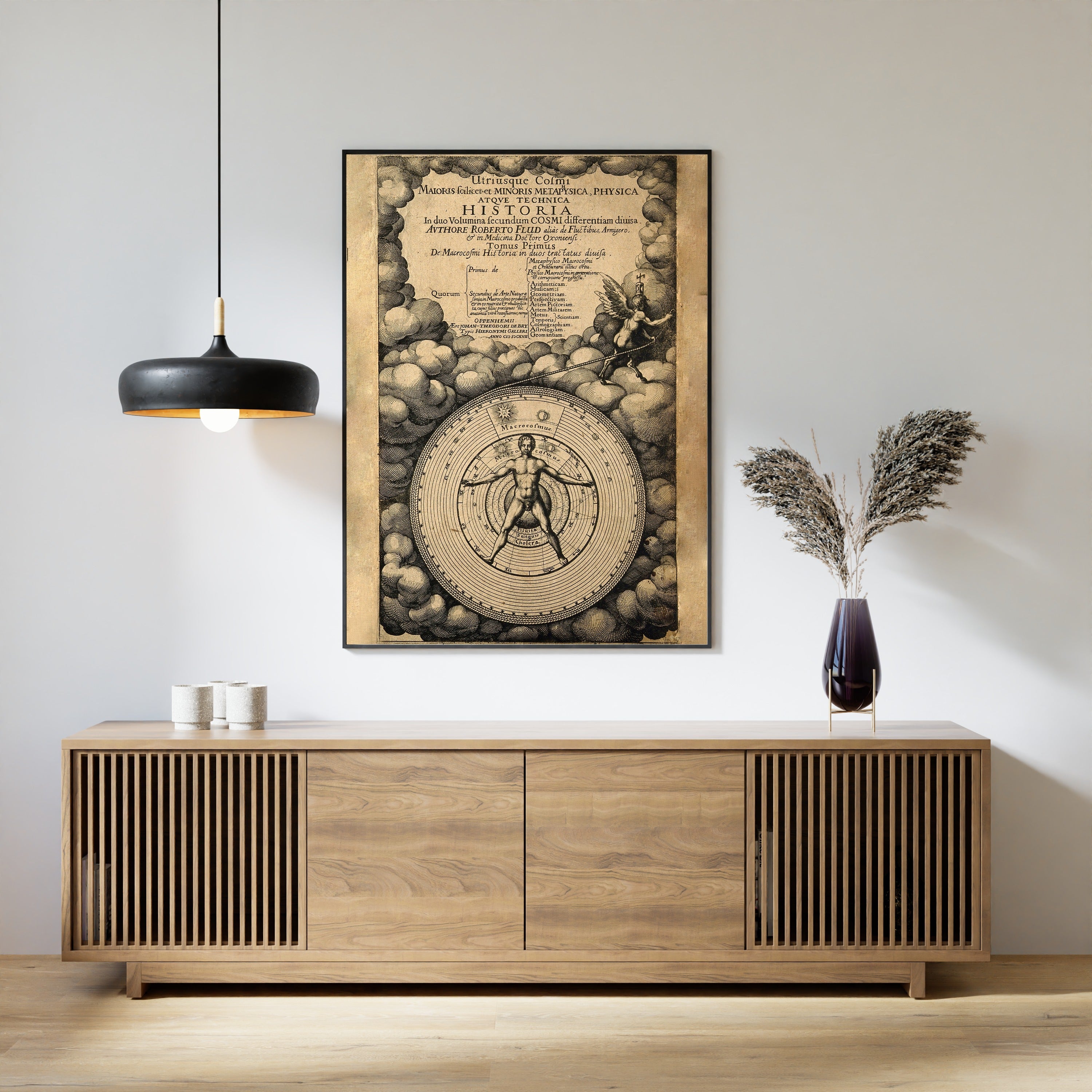 Robert Fludd — The Microcosm and the Macrocosm | Fine Art Giclée Print - 9ArtPrints