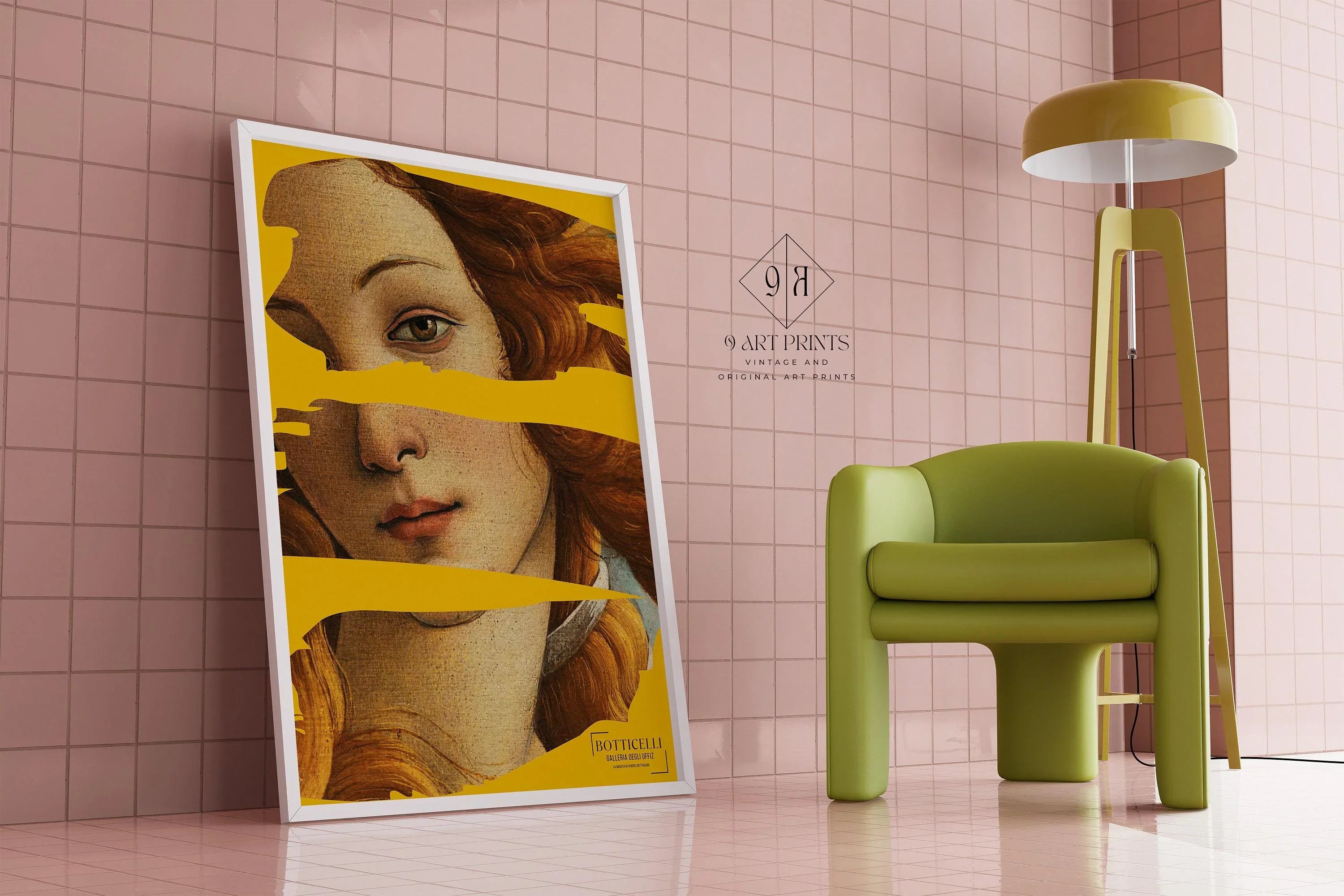 Sandro Botticelli - Birth of Venus (detail) Poster