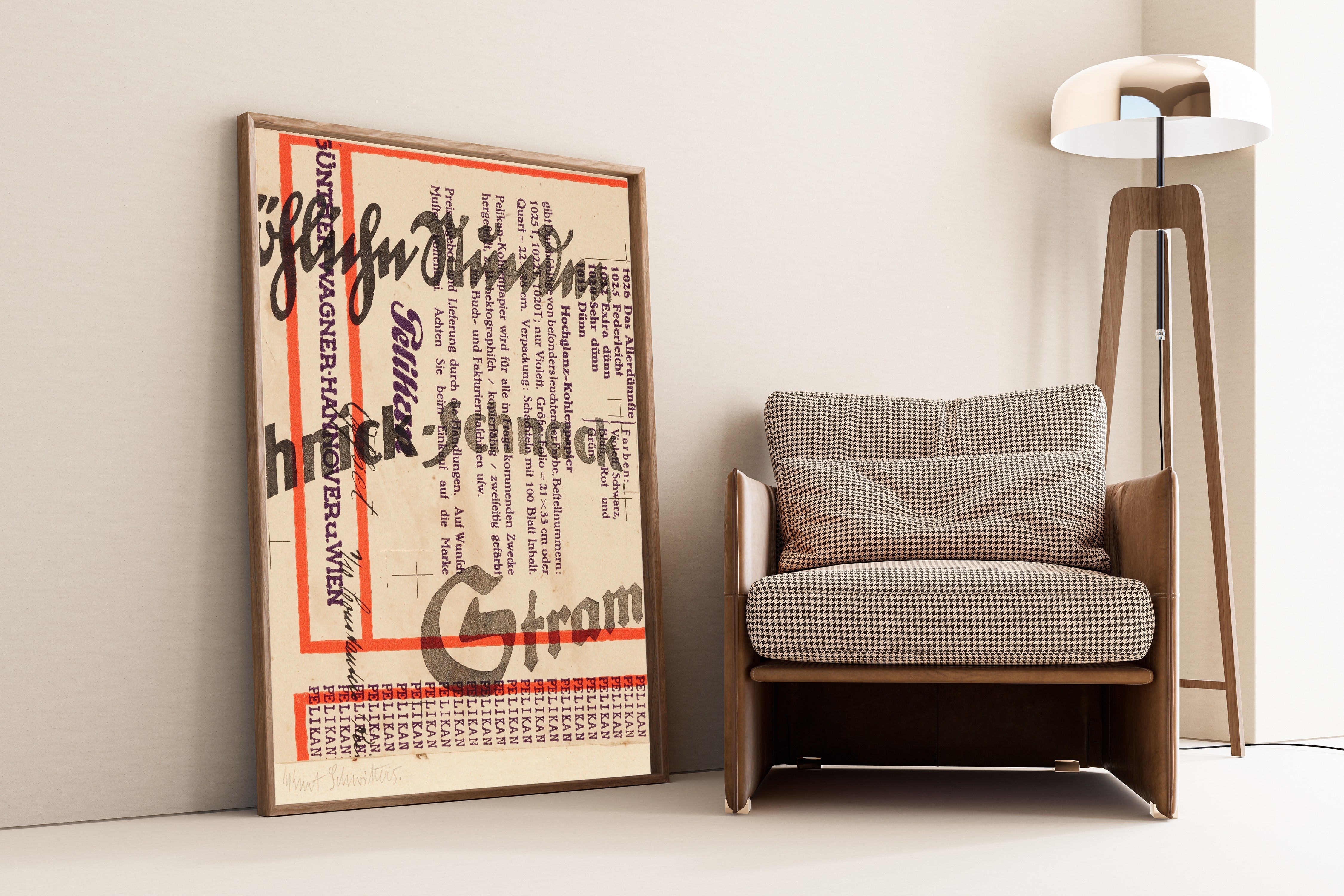 Kurt Schwitters — Schnack (Pelikan) | Fine Art Print