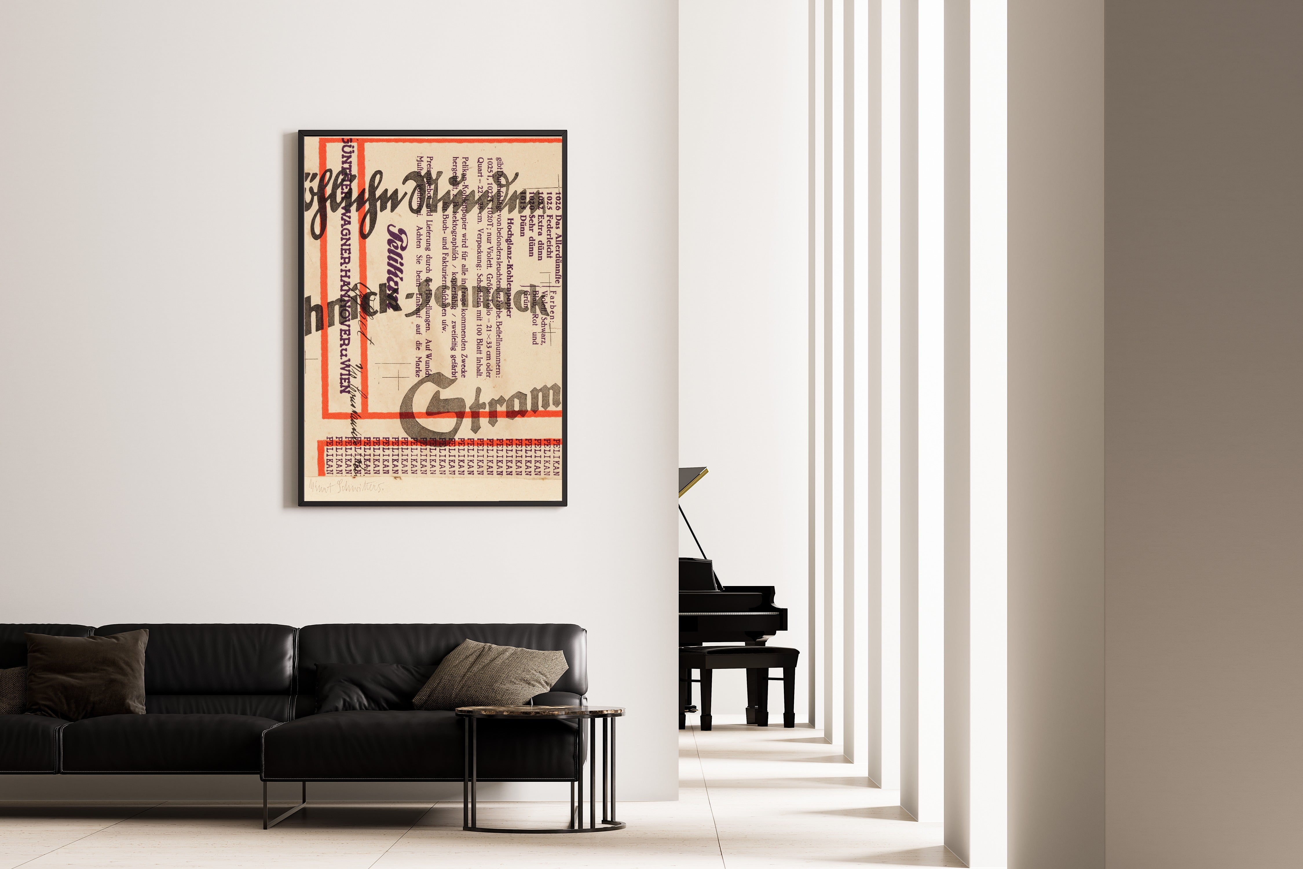 Kurt Schwitters — Schnack (Pelikan) | Fine Art Print