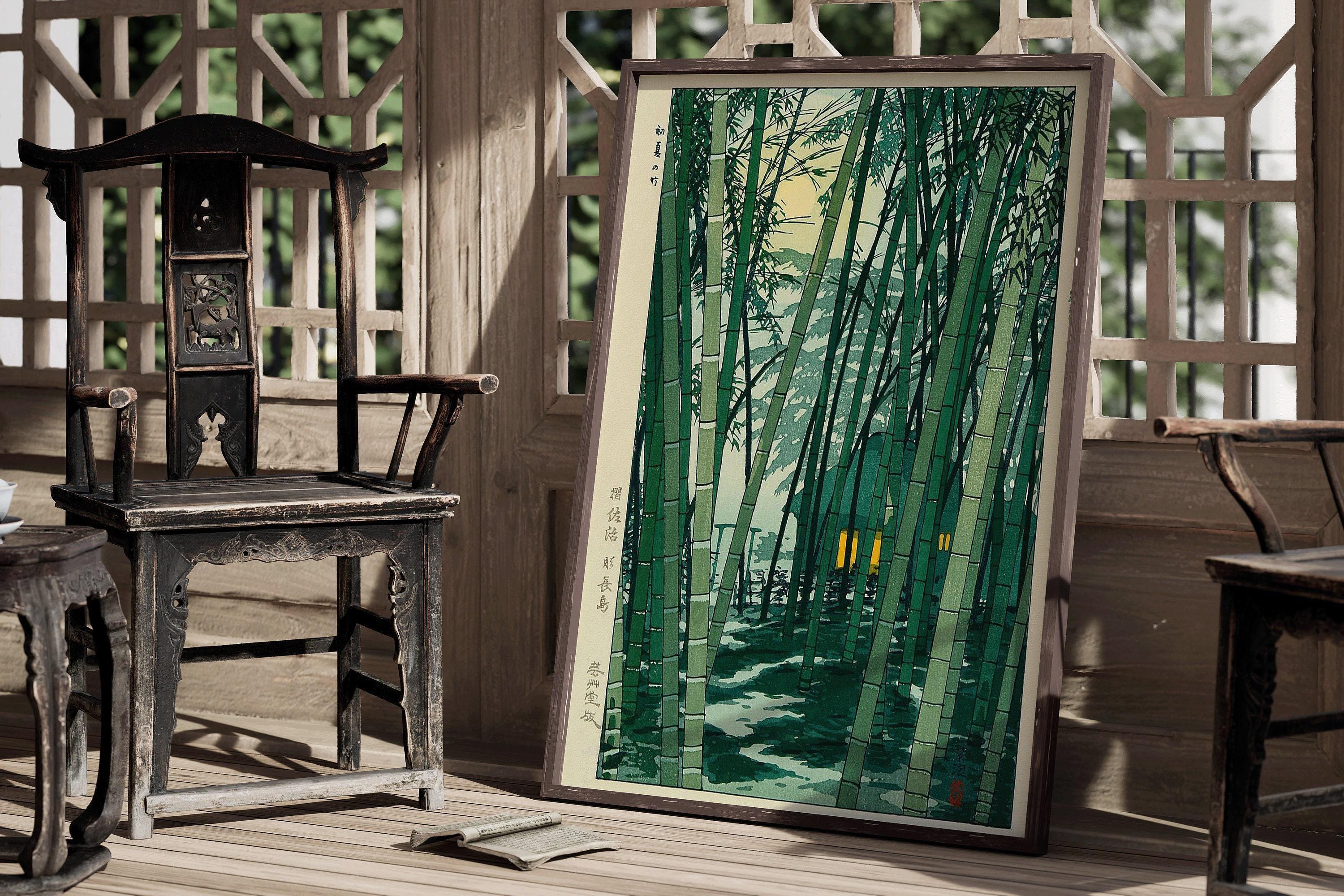 Shiro Kasamatsu – Bamboo Forest | PRINT | Vintage Japanese Woodblock Art