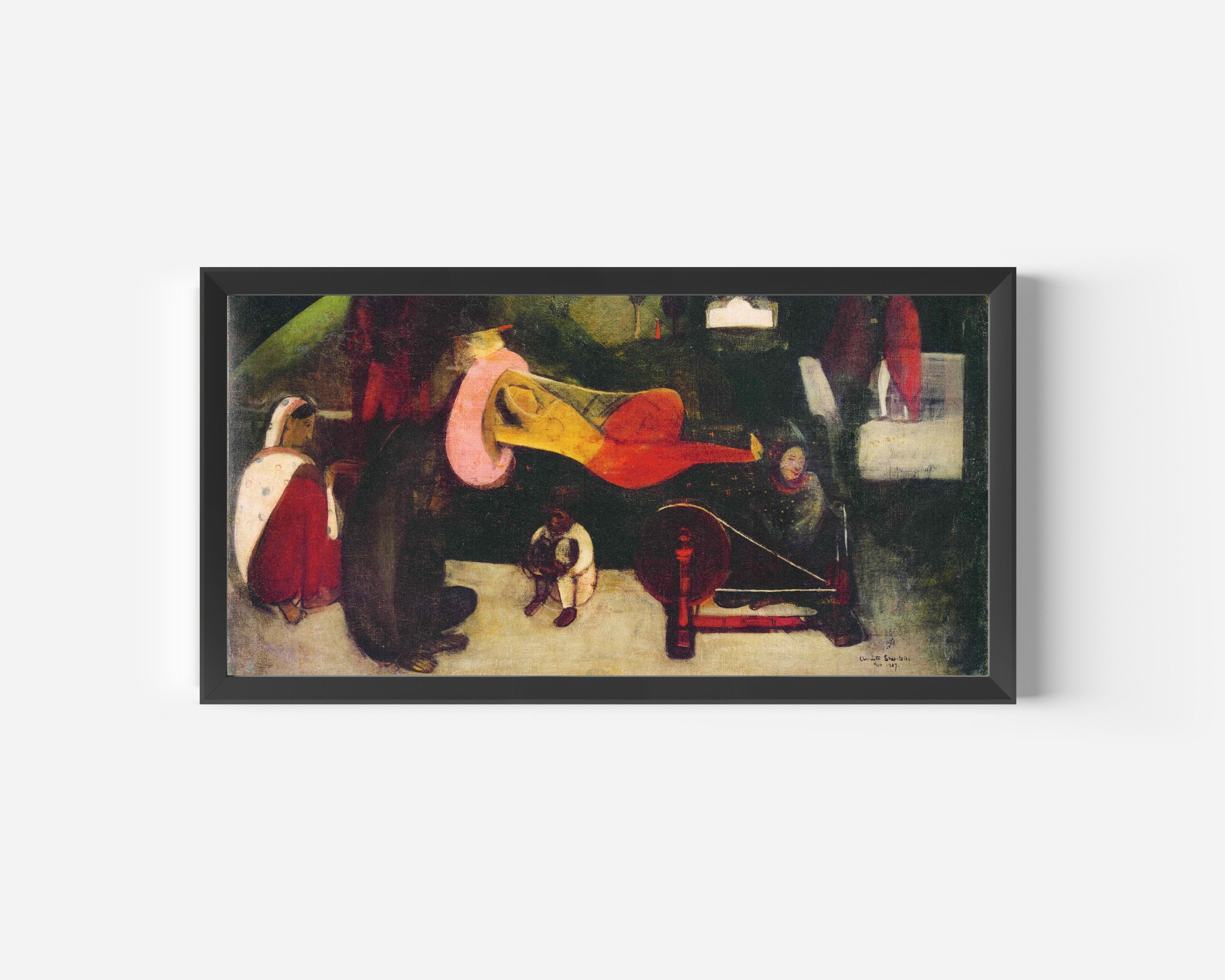 Amrita Sher-Gil — Siesta | Fine Art Giclée Print