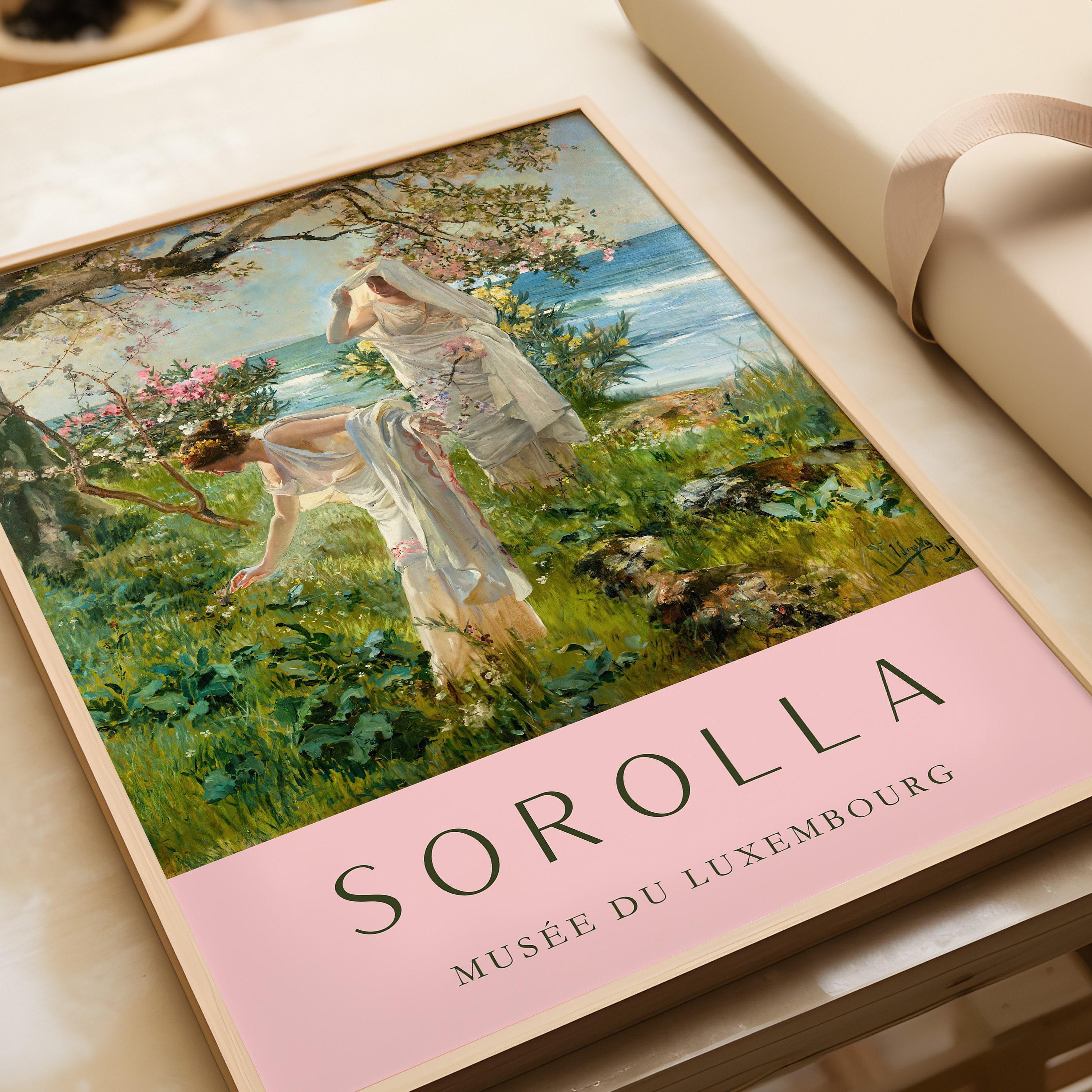 Sorolla Greek Girls Print: Classic Spanish Fine Art (Framed or Unframed) - 9ArtPrints