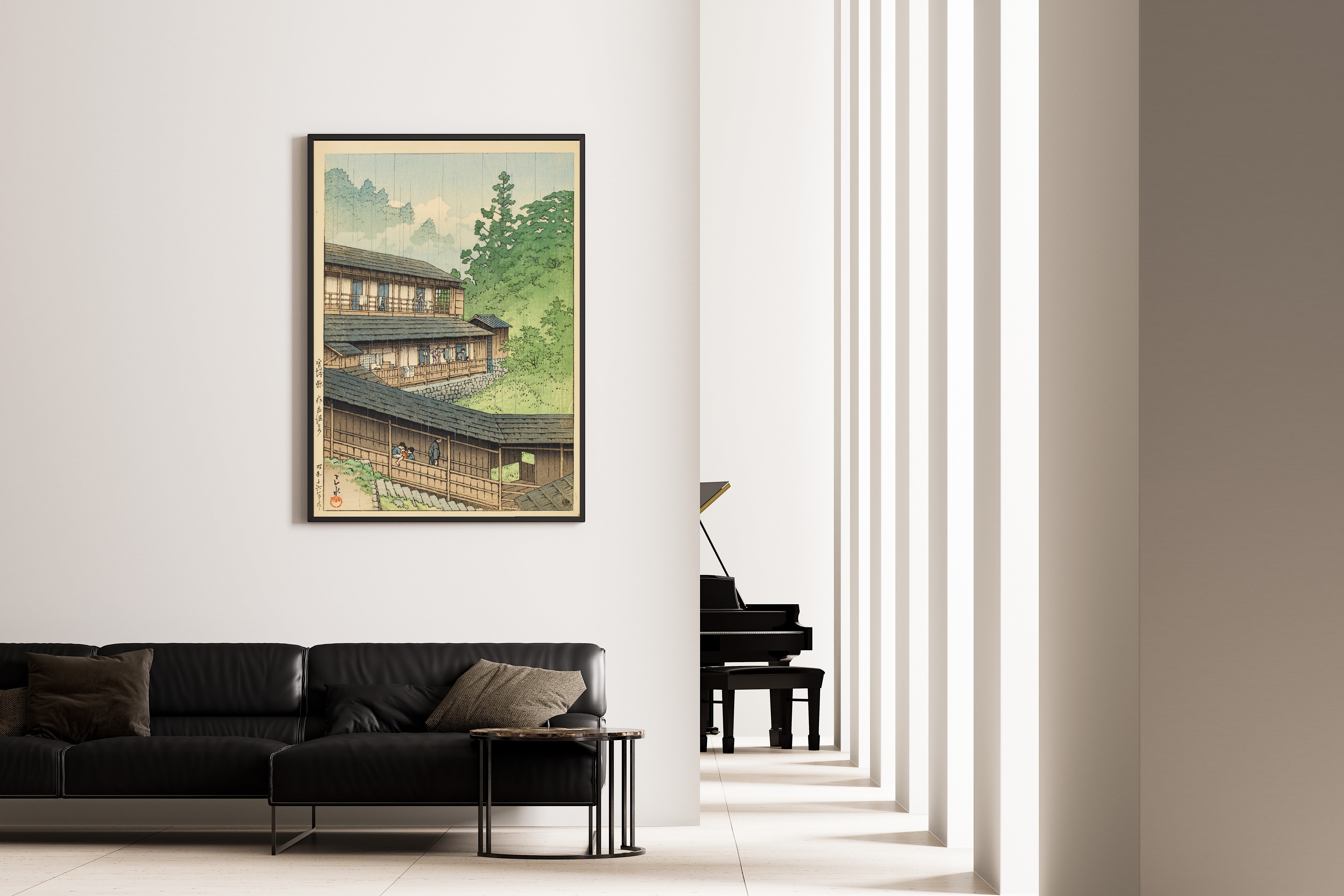 Kawase Hasui — Sakunami Hot Springs, Miyagi | Japanese Woodblock Print (Shin Hanga)