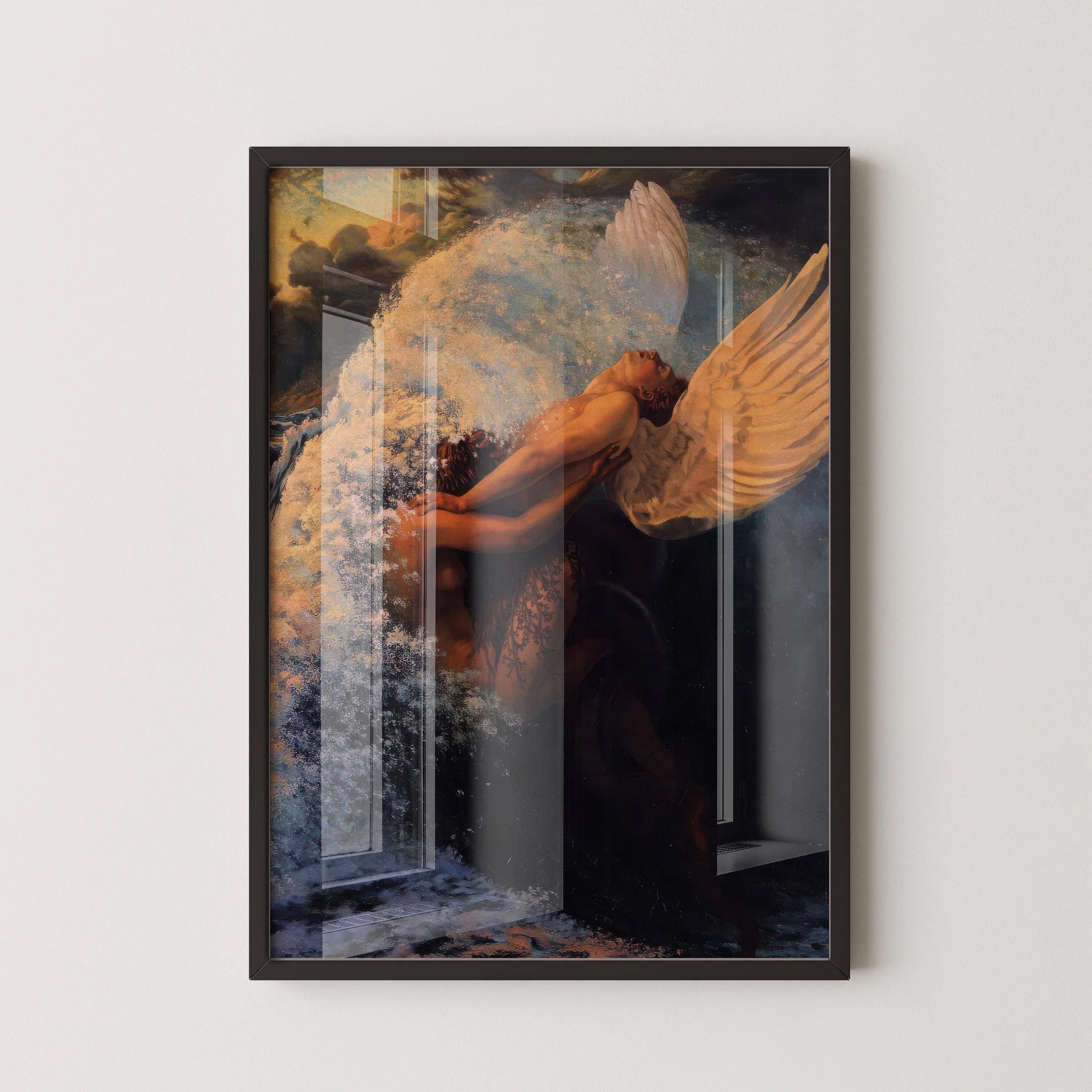 Spleen Versus Ideal - Carlos Schwabe | The Incredible Symbolist Masterpiece | Giclee Print Available Framed or Unframed - 9ArtPrints