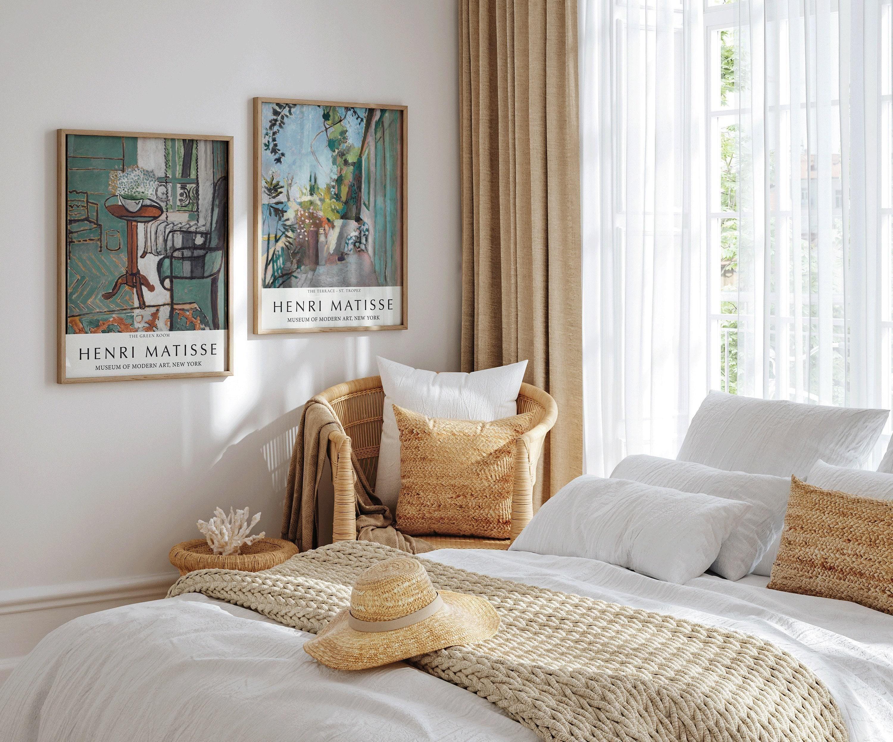 STATEMENT DUO Henri Matisse Prints - The Green Room and St. Tropez | | Museum Art Posters available framed - 9ArtPrints