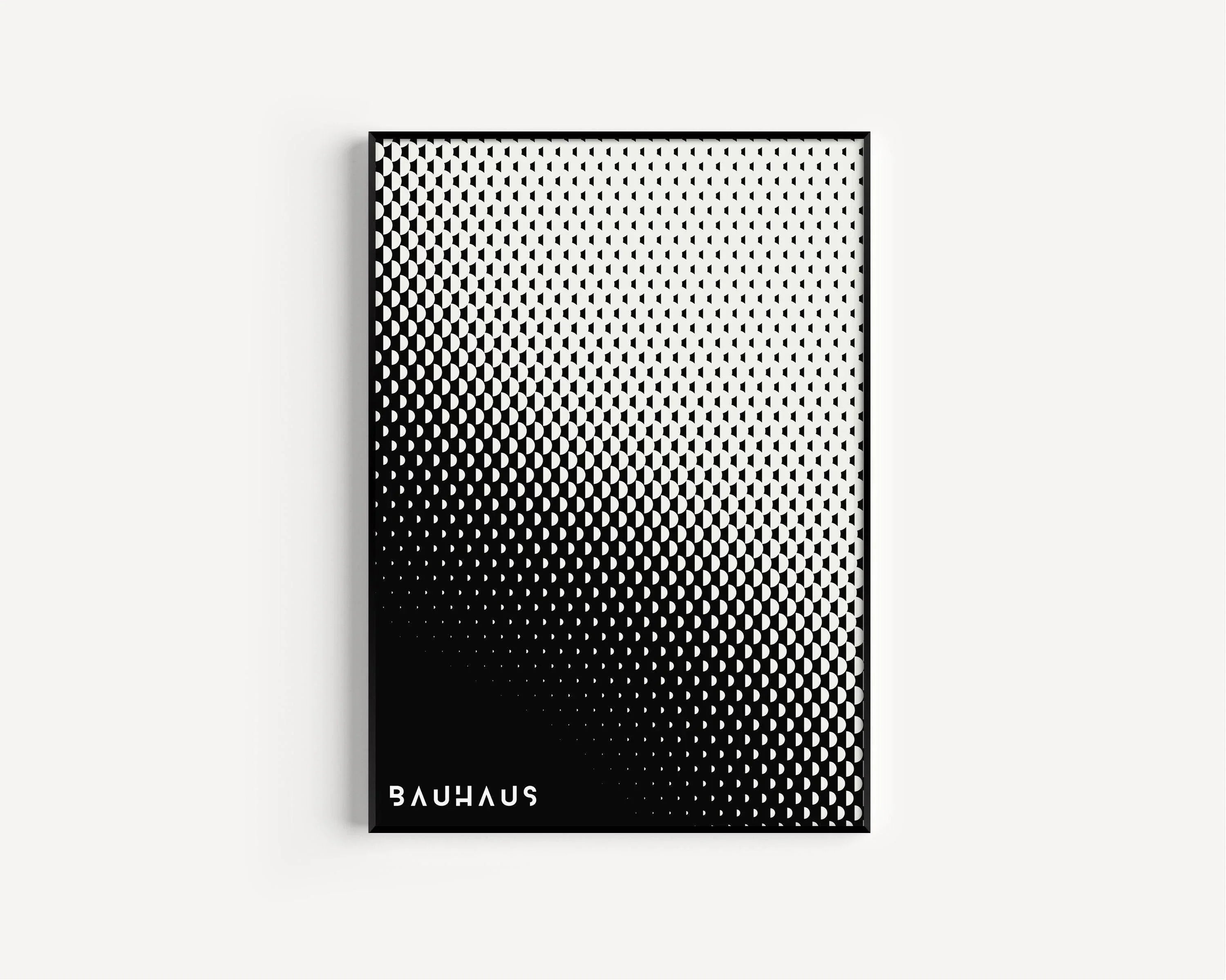 STATEMENT DUO Neutral Black and White Bauhaus Posters | | Mid - Century Modern Art Print Posters | available framed - 9ArtPrints