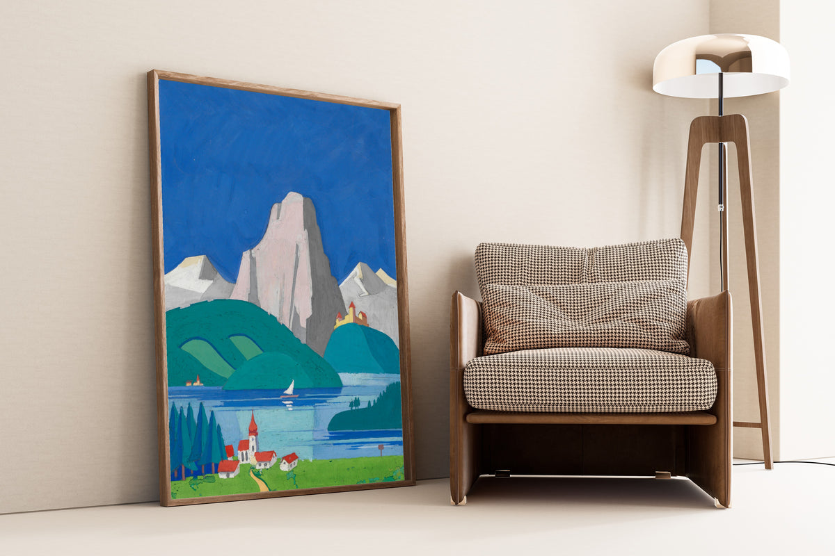 Karl Wiener — Österreich (Austria) | Modernist Landscape Print
