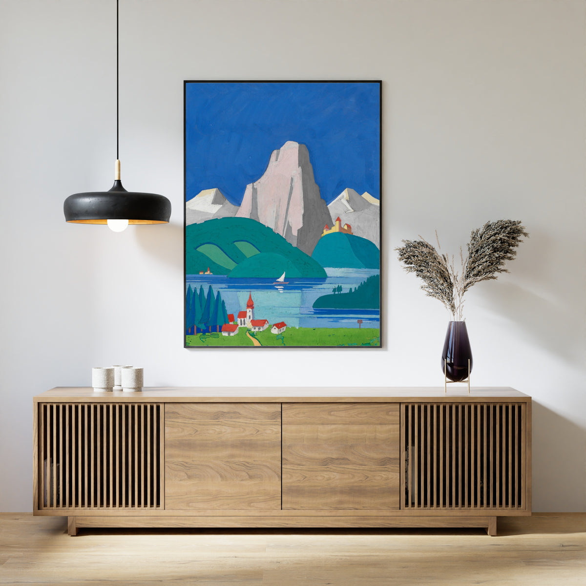 Karl Wiener — Österreich (Austria) | Modernist Landscape Print