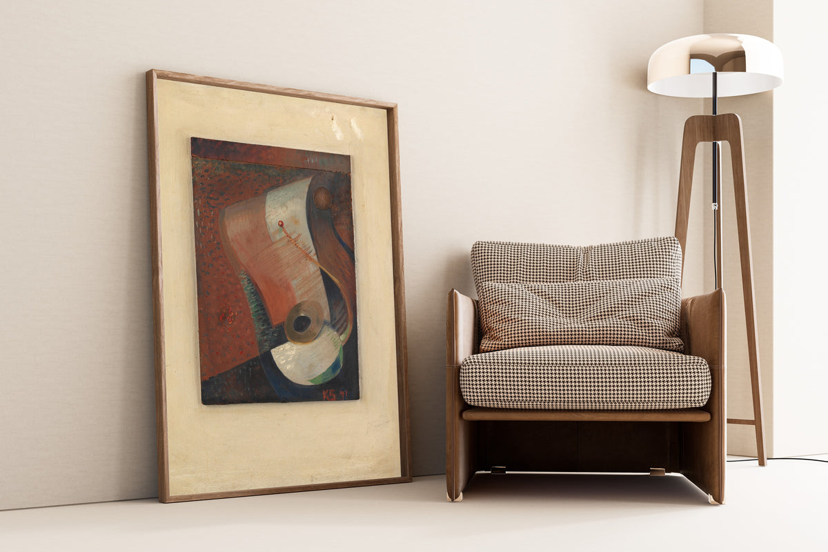 Kurt Schwitters — Still life with penny | Fine Art Print