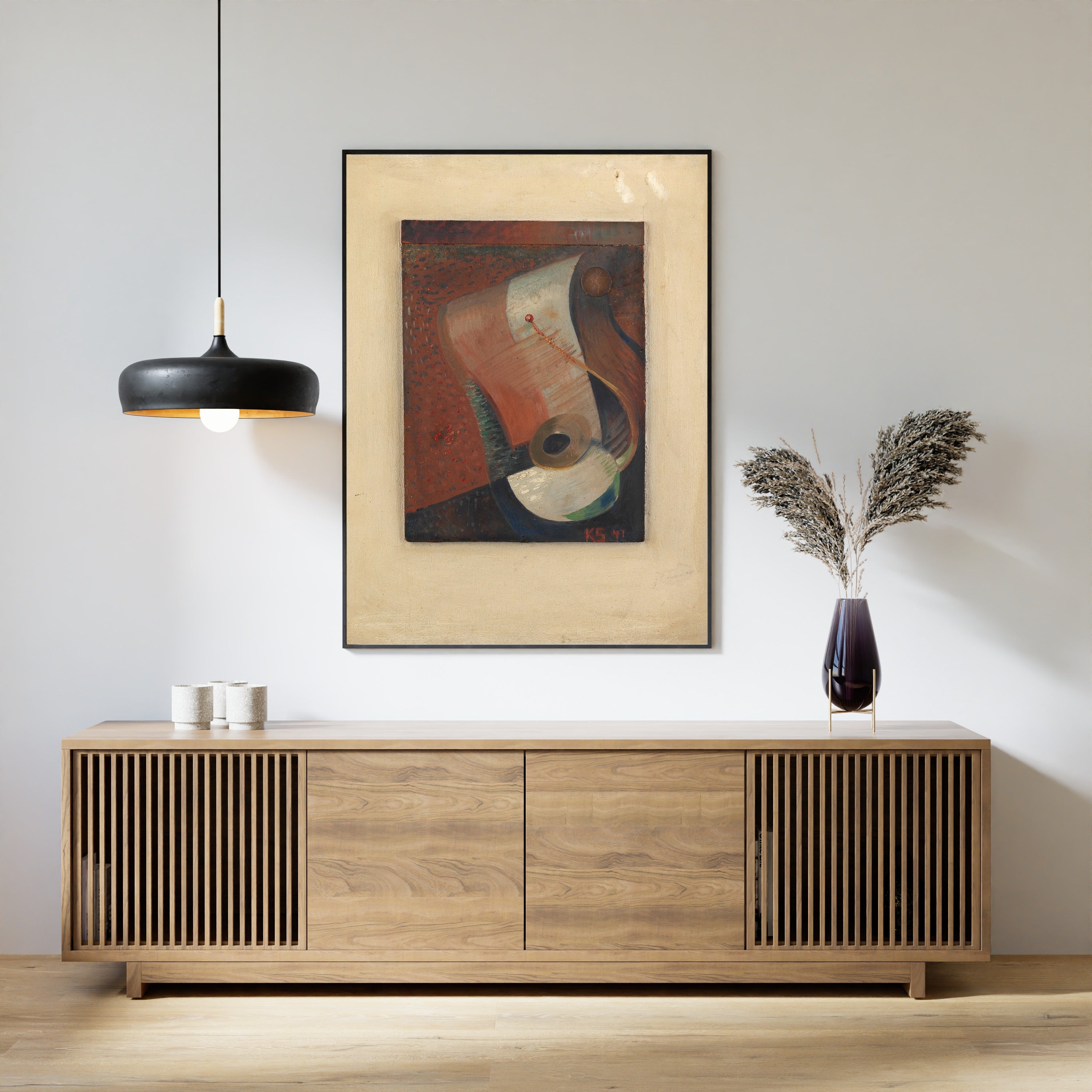 Kurt Schwitters — Still life with penny | Fine Art Print
