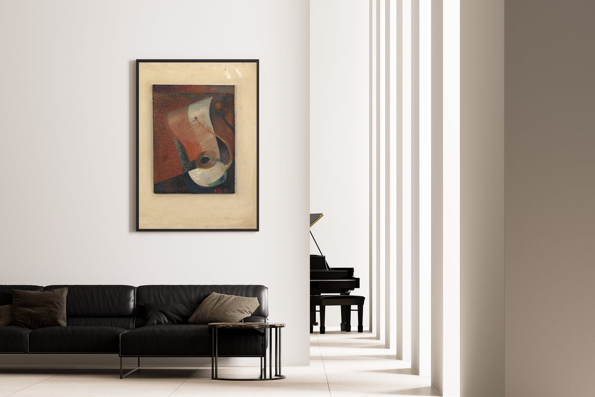 Kurt Schwitters — Still life with penny | Fine Art Print