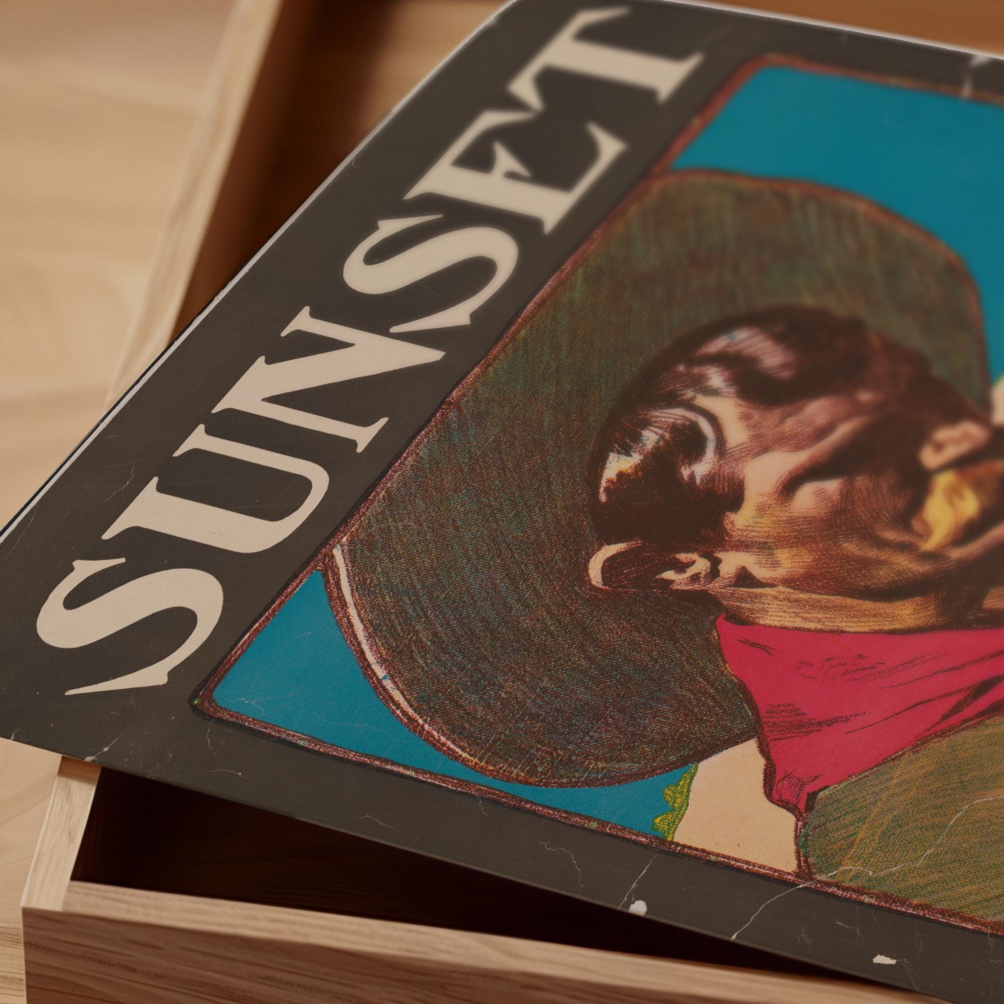 Sunset Magazine - January 1904 | Striking Vintage Rugged Cowboy Cover | Maynard Dixon American West (Giclee Print, Handframed or Unframed) - 9ArtPrints