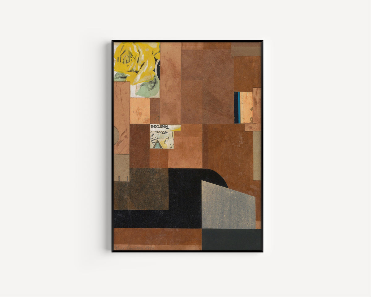 Kurt Schwitters — Tea Rose | Fine Art Print