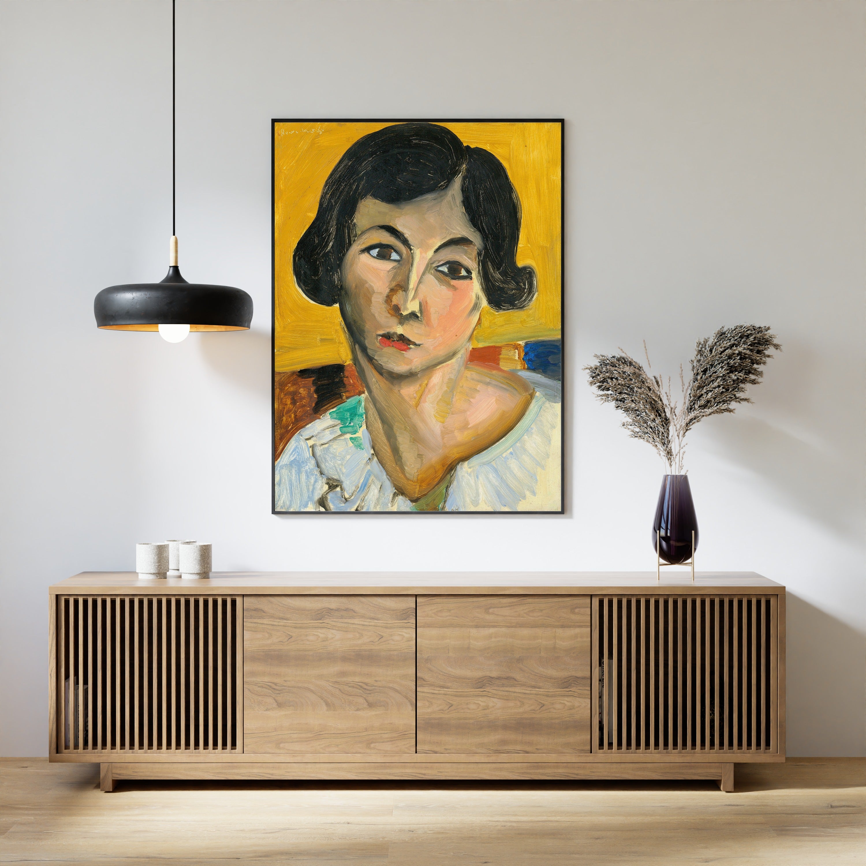 Henri Matisse — Head of a Woman Leaning (Lorette) | Fine Art Print