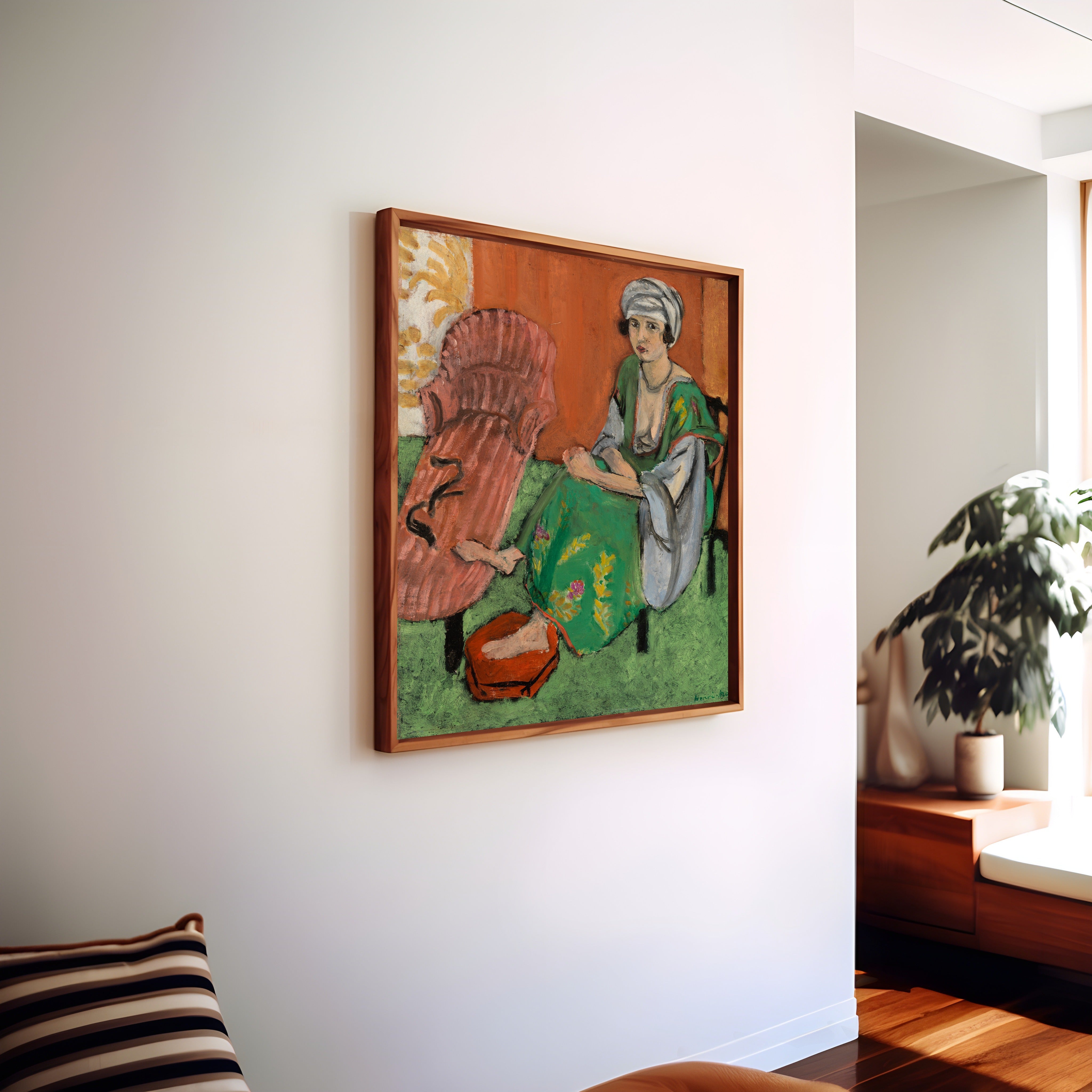 Henri Matisse — The Green Dress | Fine Art Print